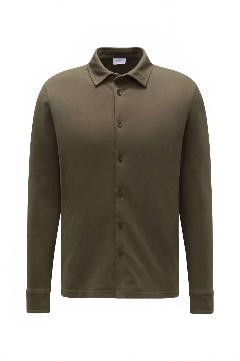 Men's Pique Long Sleeve Tee In Olive