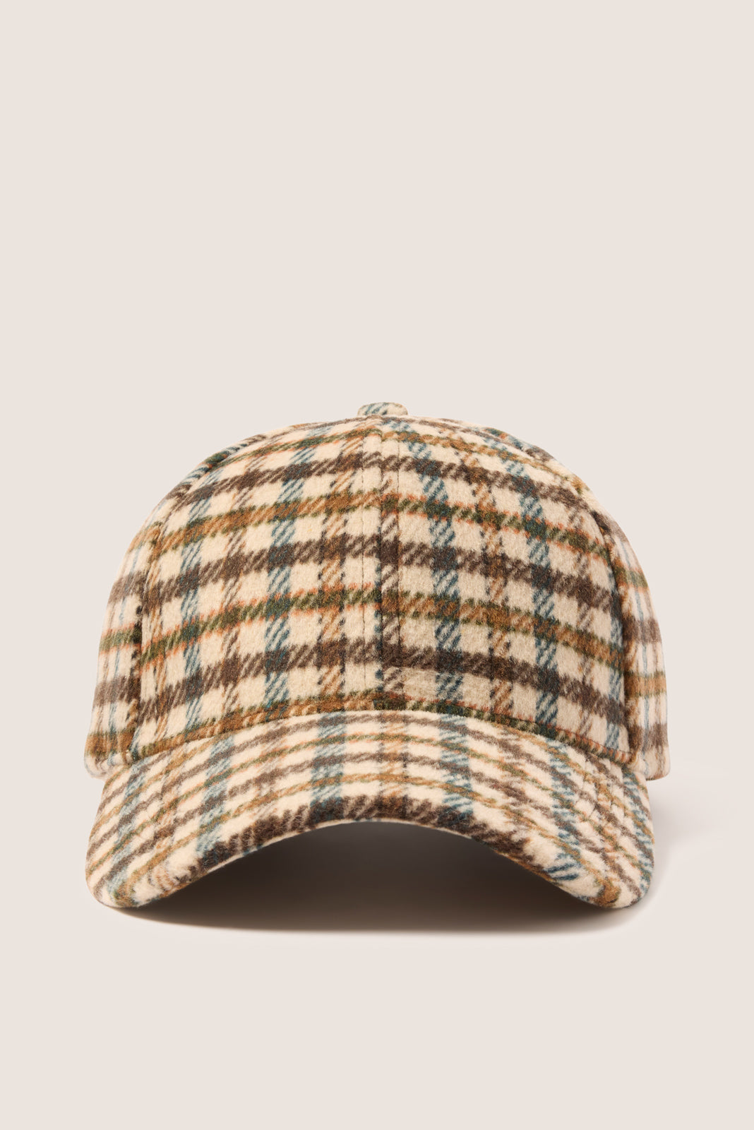 Women's Robbins Plaid Baseball Hat