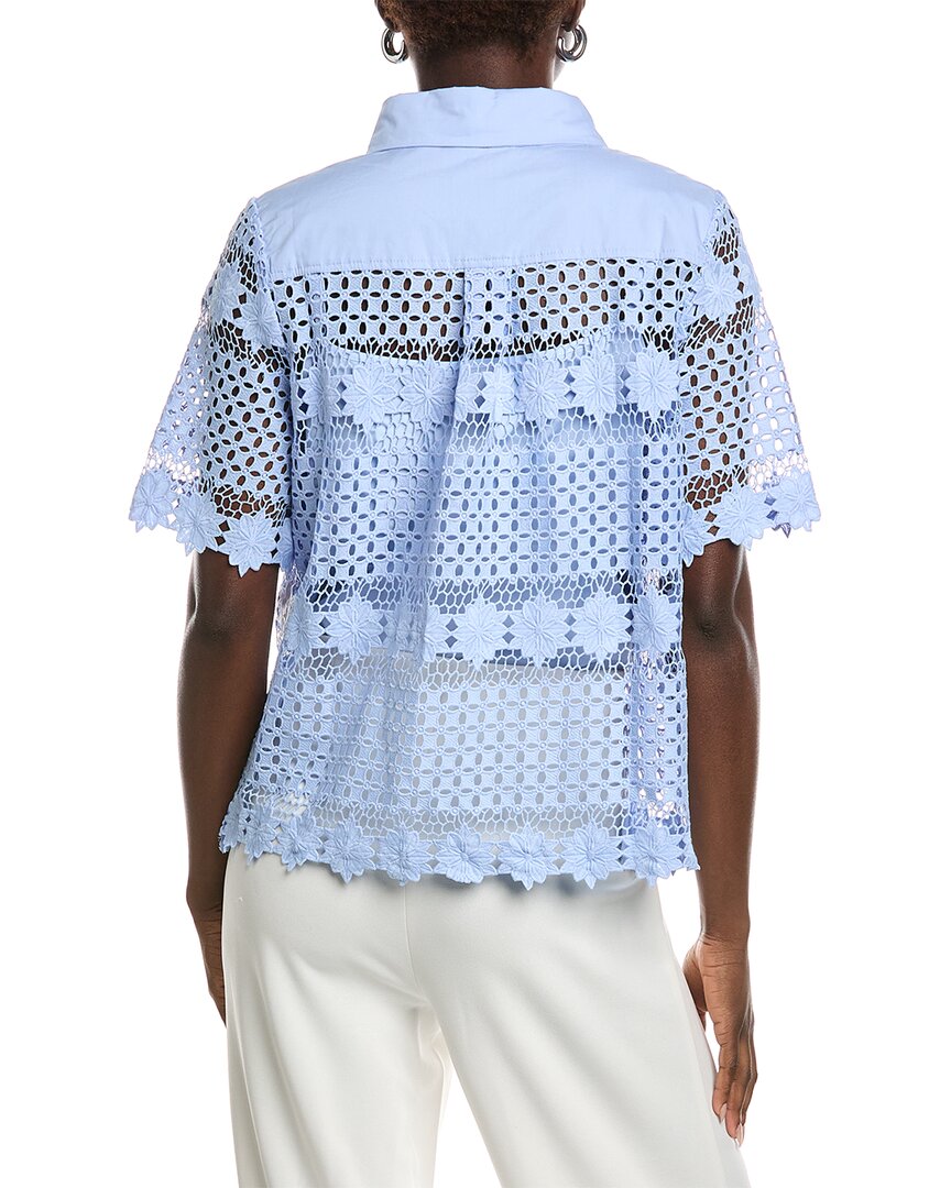Gracia Eyelet Lace Shirt