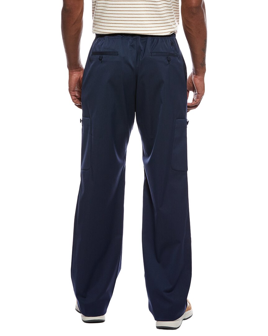 Palm Angels Wool-Blend Woven Pant