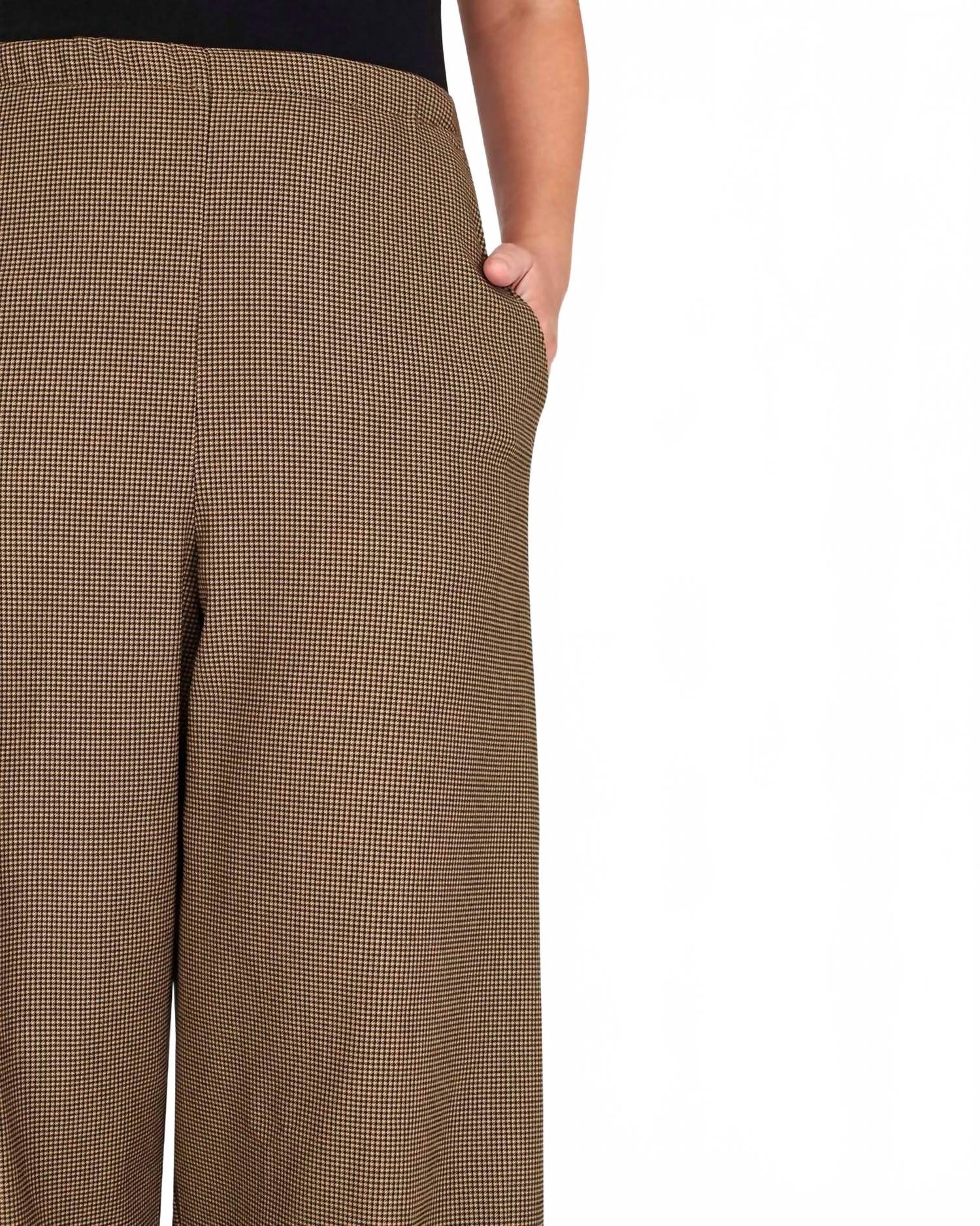 Bonanza Trousers In Houndstooth