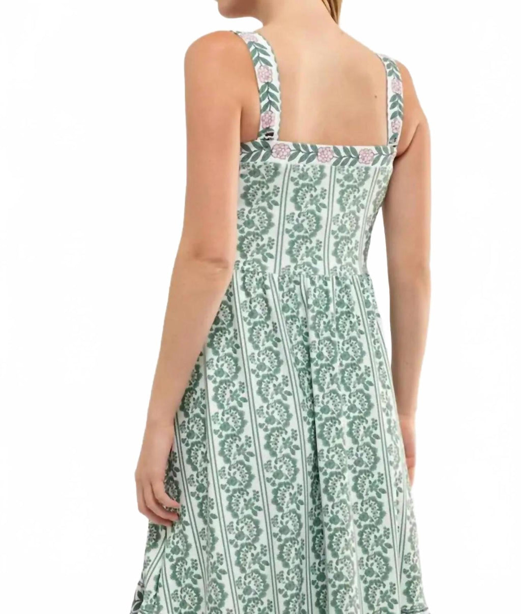 Kendall Dress In Ivy Twist Multi
