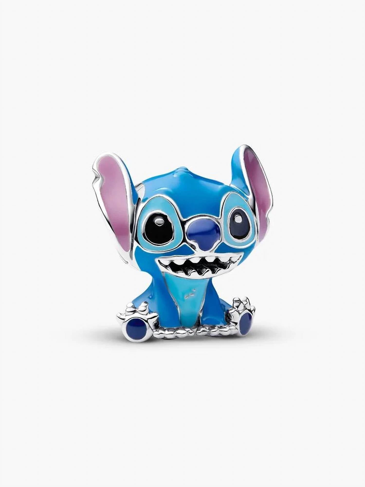 Disney Stitch Charm In Silver