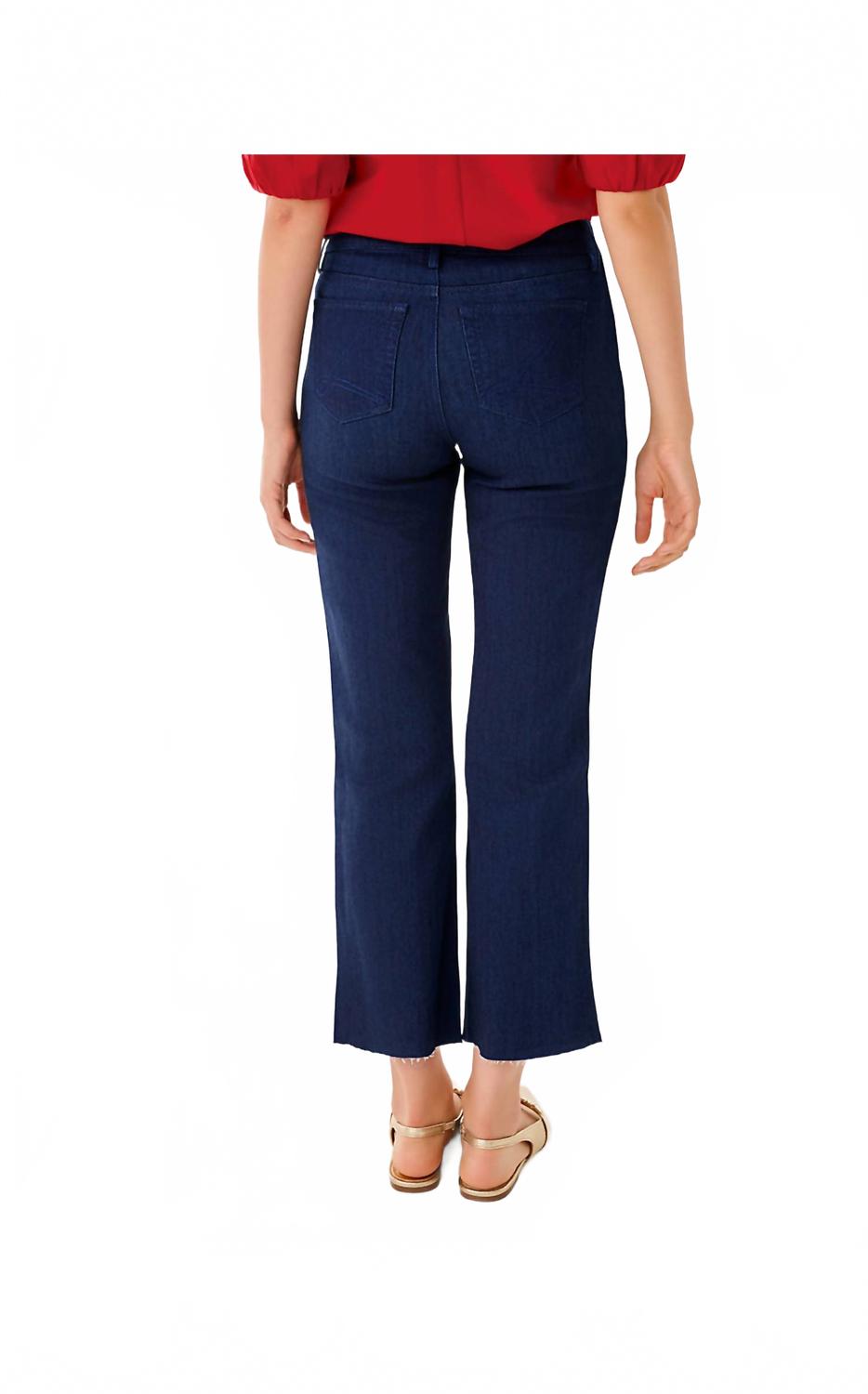 Lindessa High Rise Crop Jeans In Dark Wash