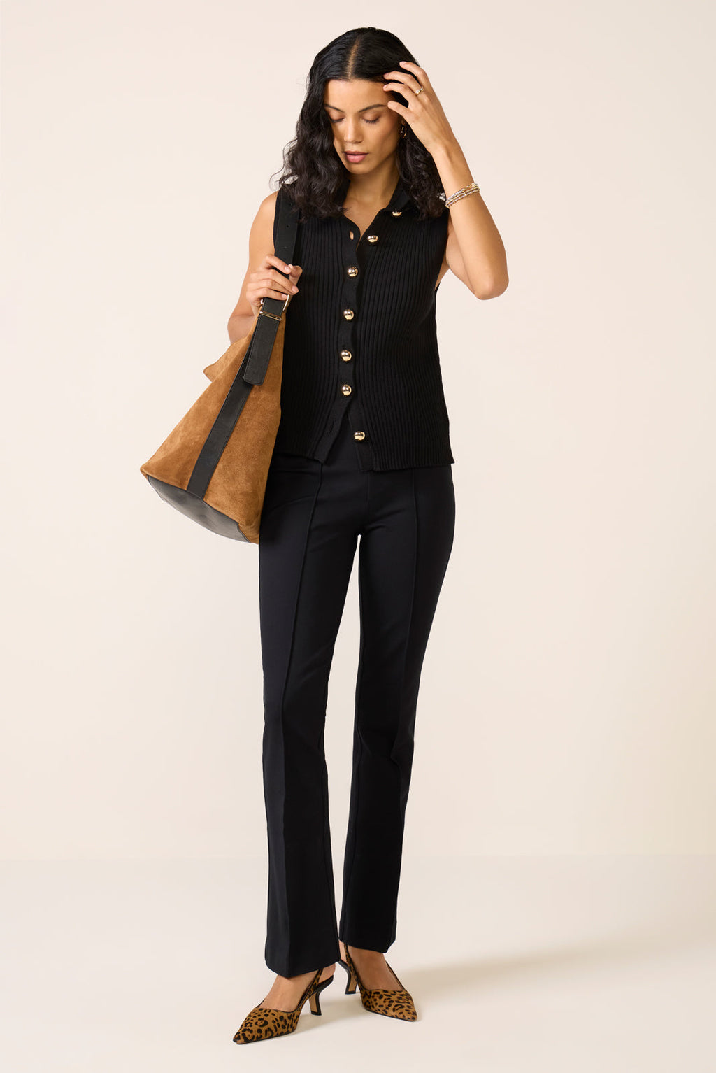 Women's Ponte Micro Flare Pants