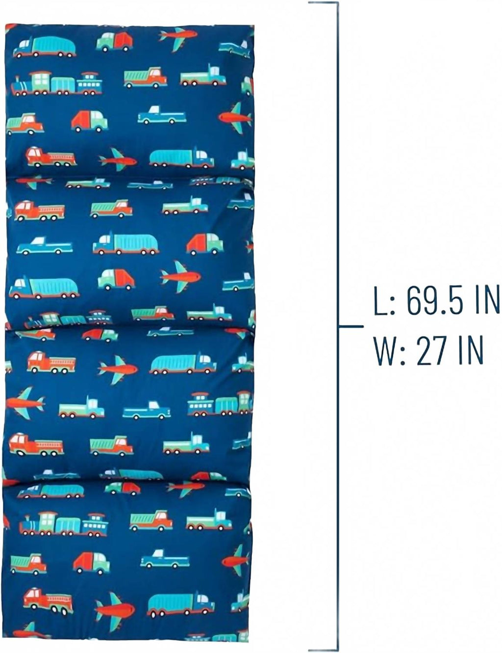 Transportation Pillow Lounger In Blue