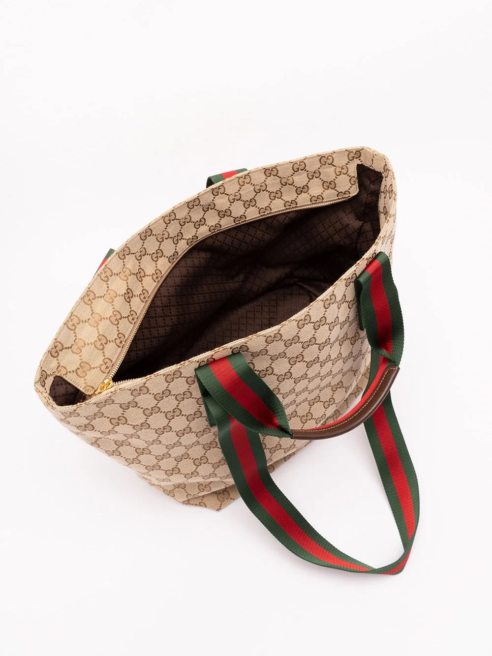 Gucci Men `Gg` Canvas Tote Bag