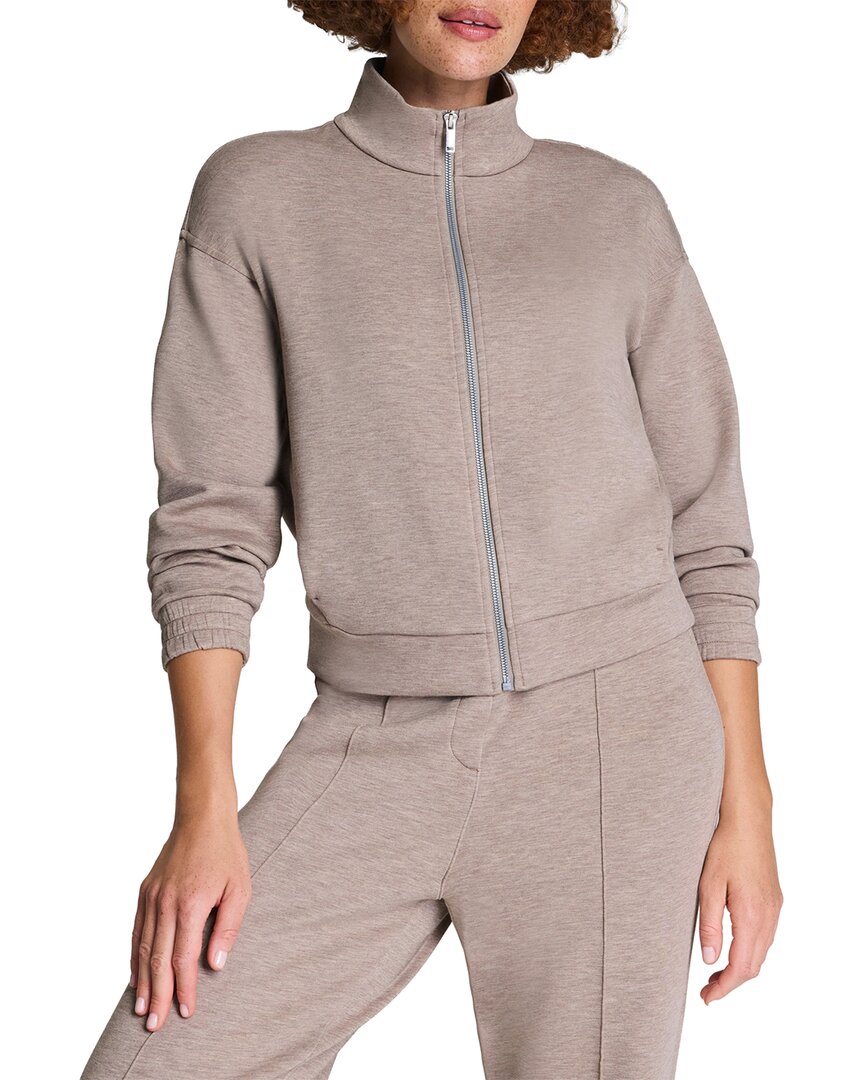 SPANX Brushed Full Zip Jacket