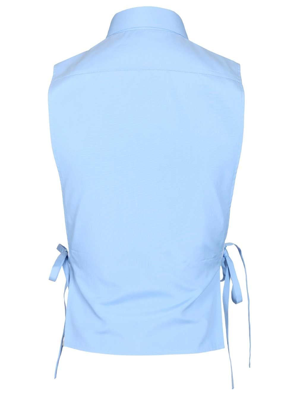 Miu Miu Women Sleeveless Poplin Shirt