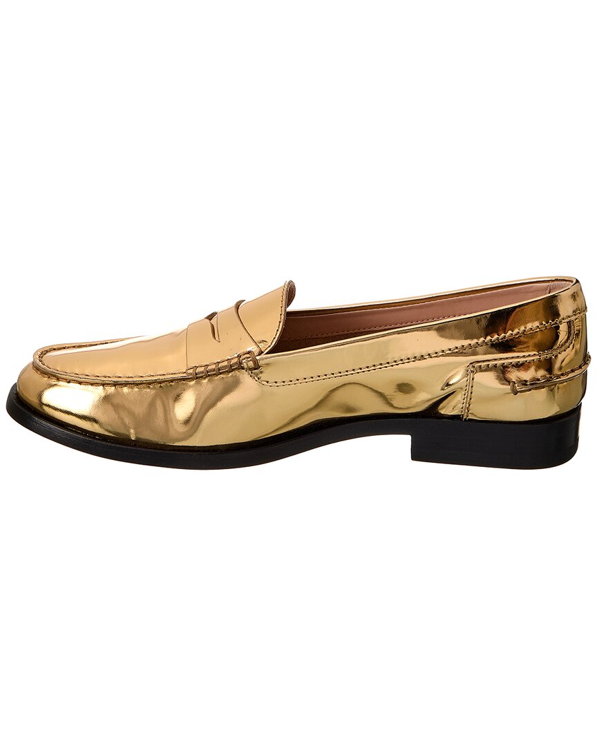 TOD’s Logo Leather Loafer