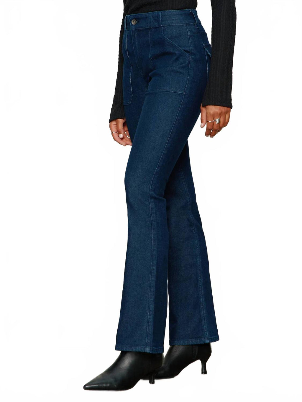 Hayden Bootcut Jeans In Plot Twist