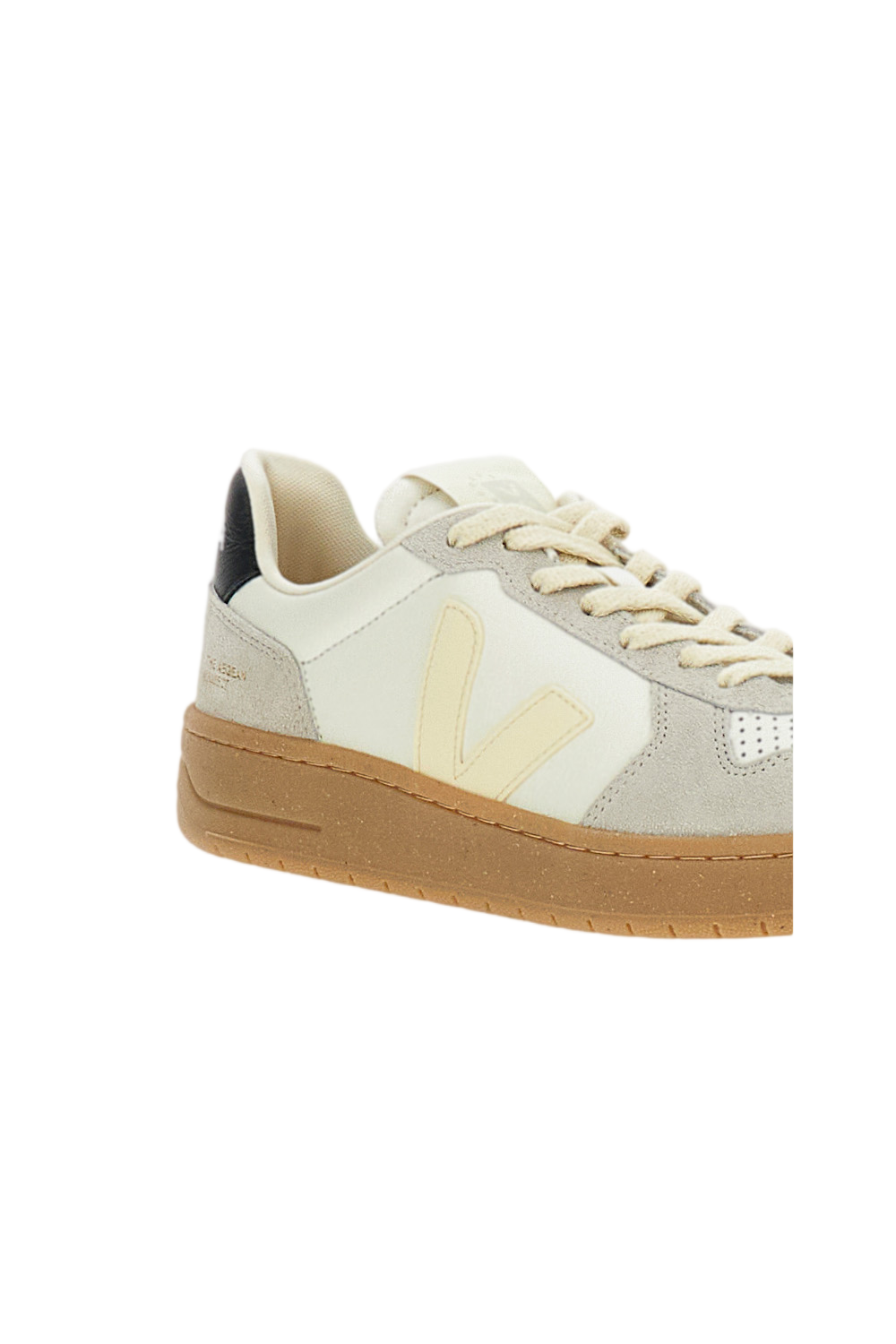 White V82 Leather Sneakers