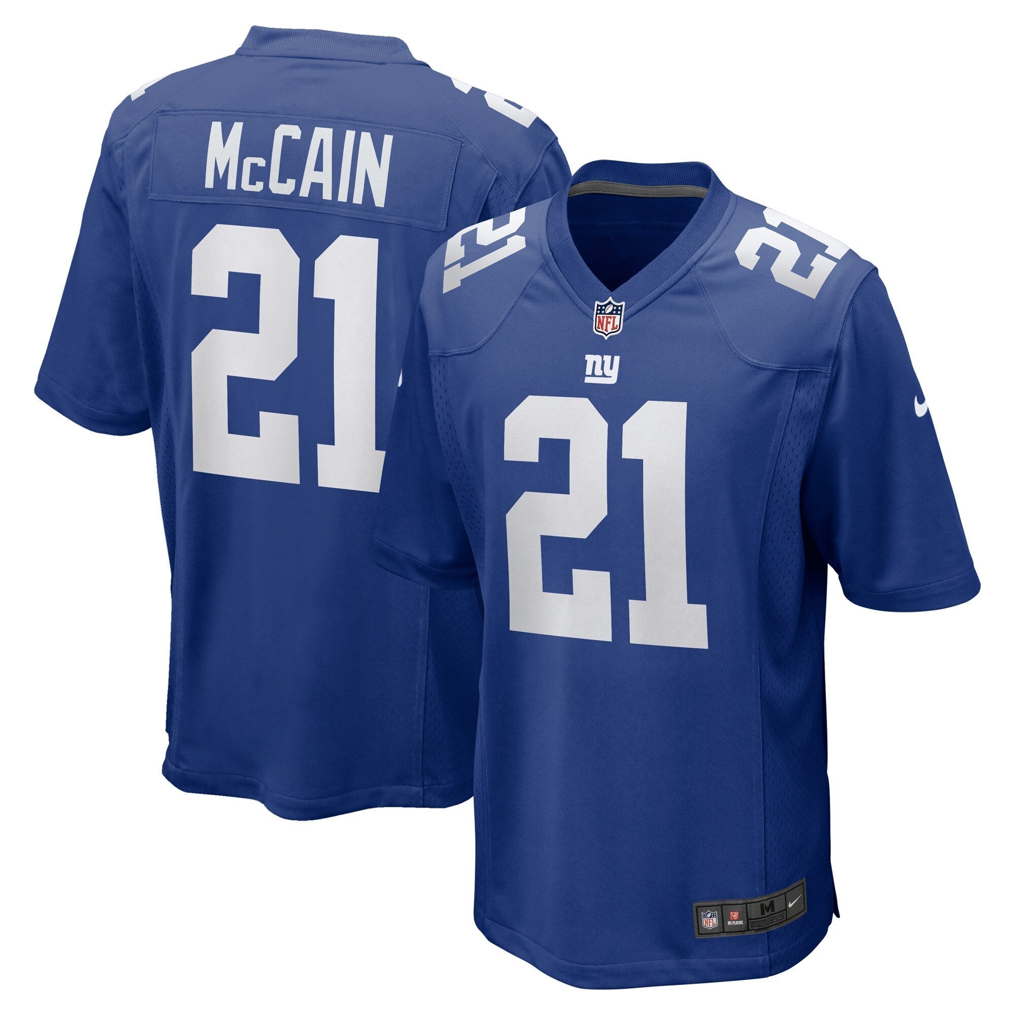 Bobby McCain New York Giants Nike Game   Jersey - Royal