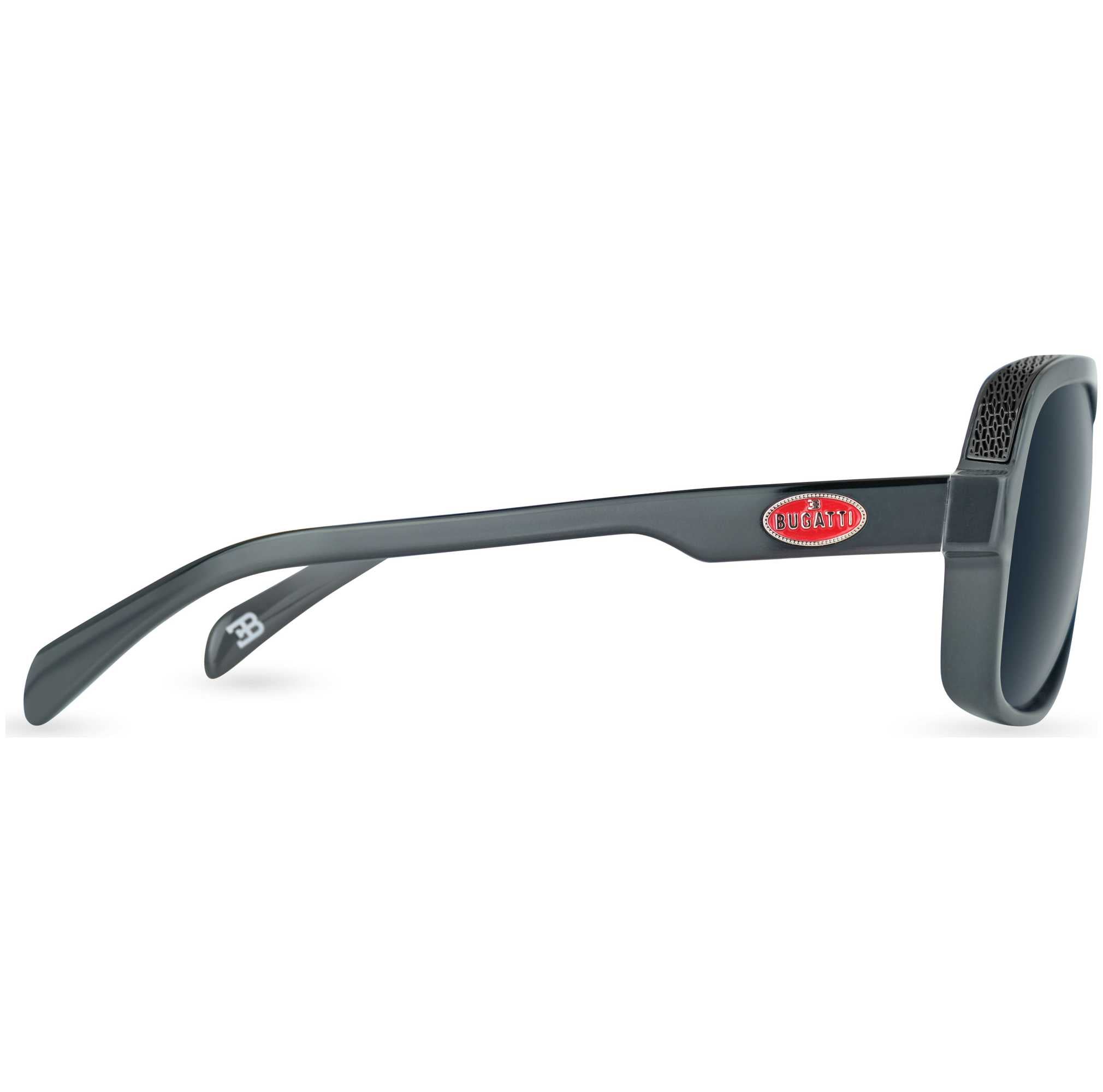 Bugatti Men's 60 mm Grey Sunglasses