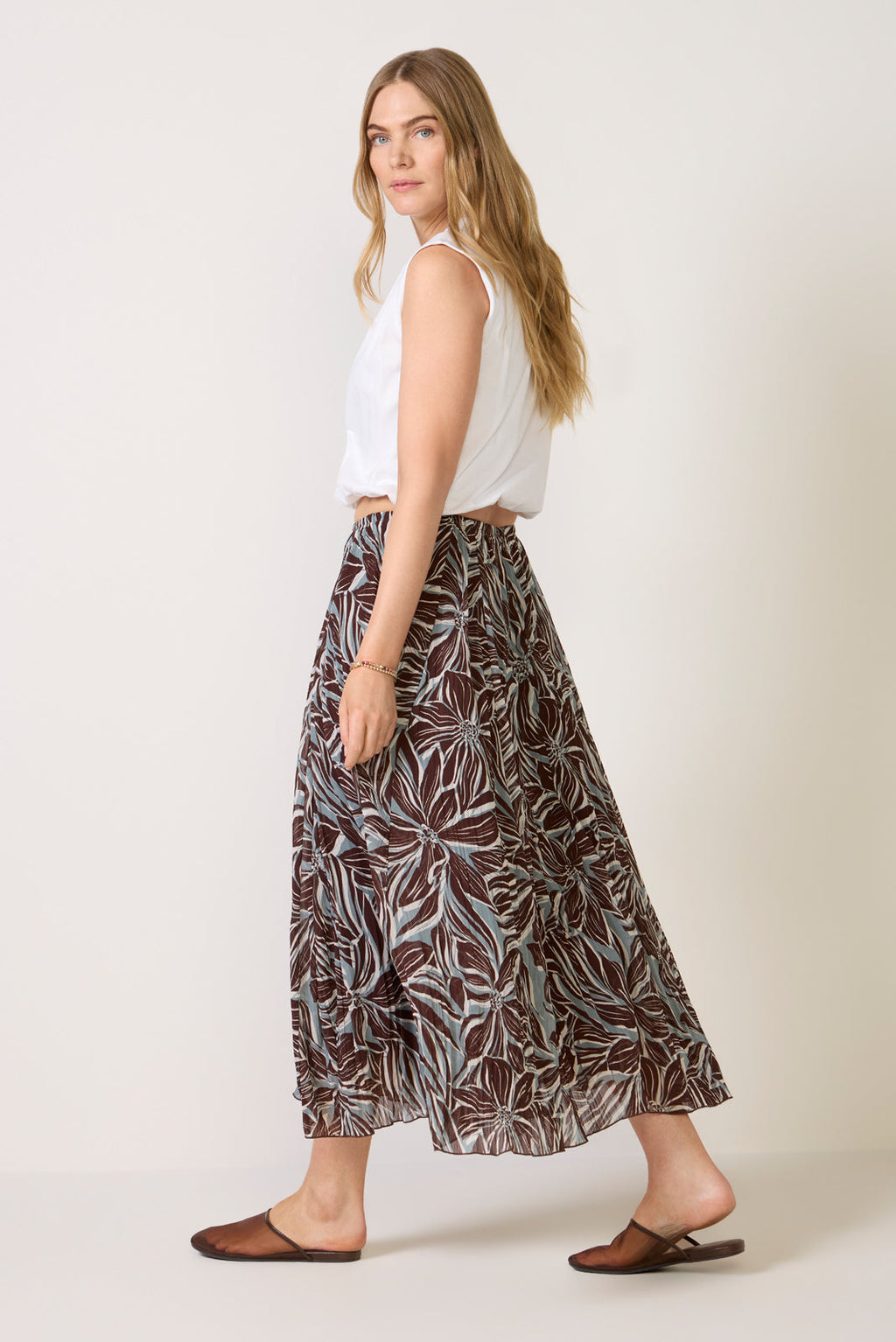 Women's Victoria Zinn Floral Maxi Skirt