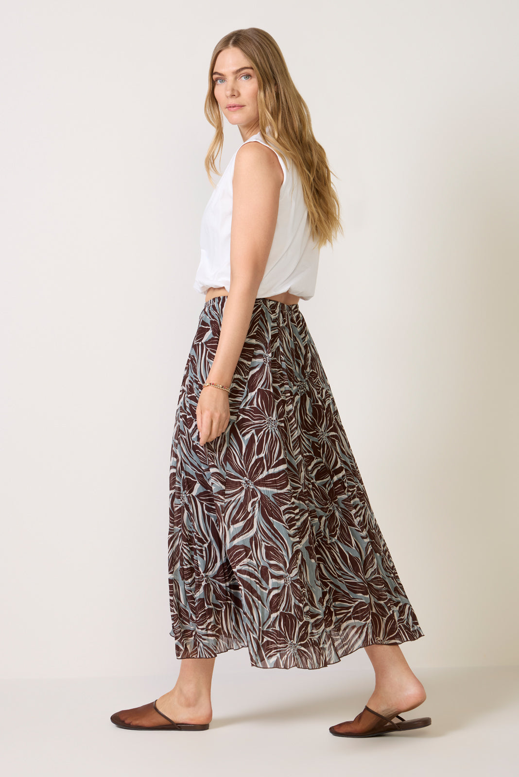 Women's Victoria Zinn Floral Maxi Skirt