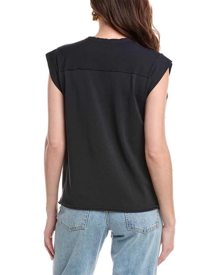 rag & bone Mix Media Muscle T-Shirt