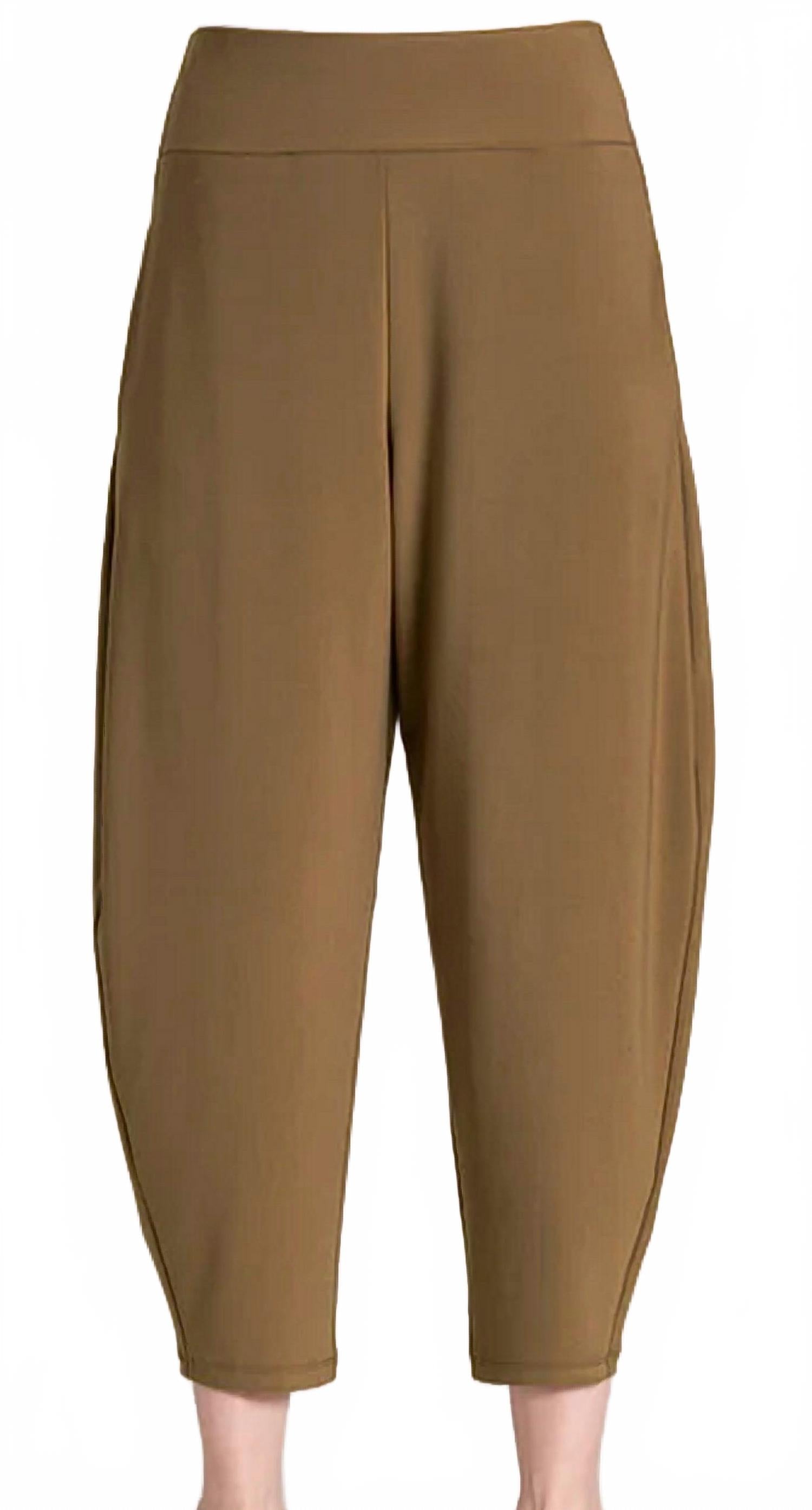 Narrow Barrel Pant In Tapenade