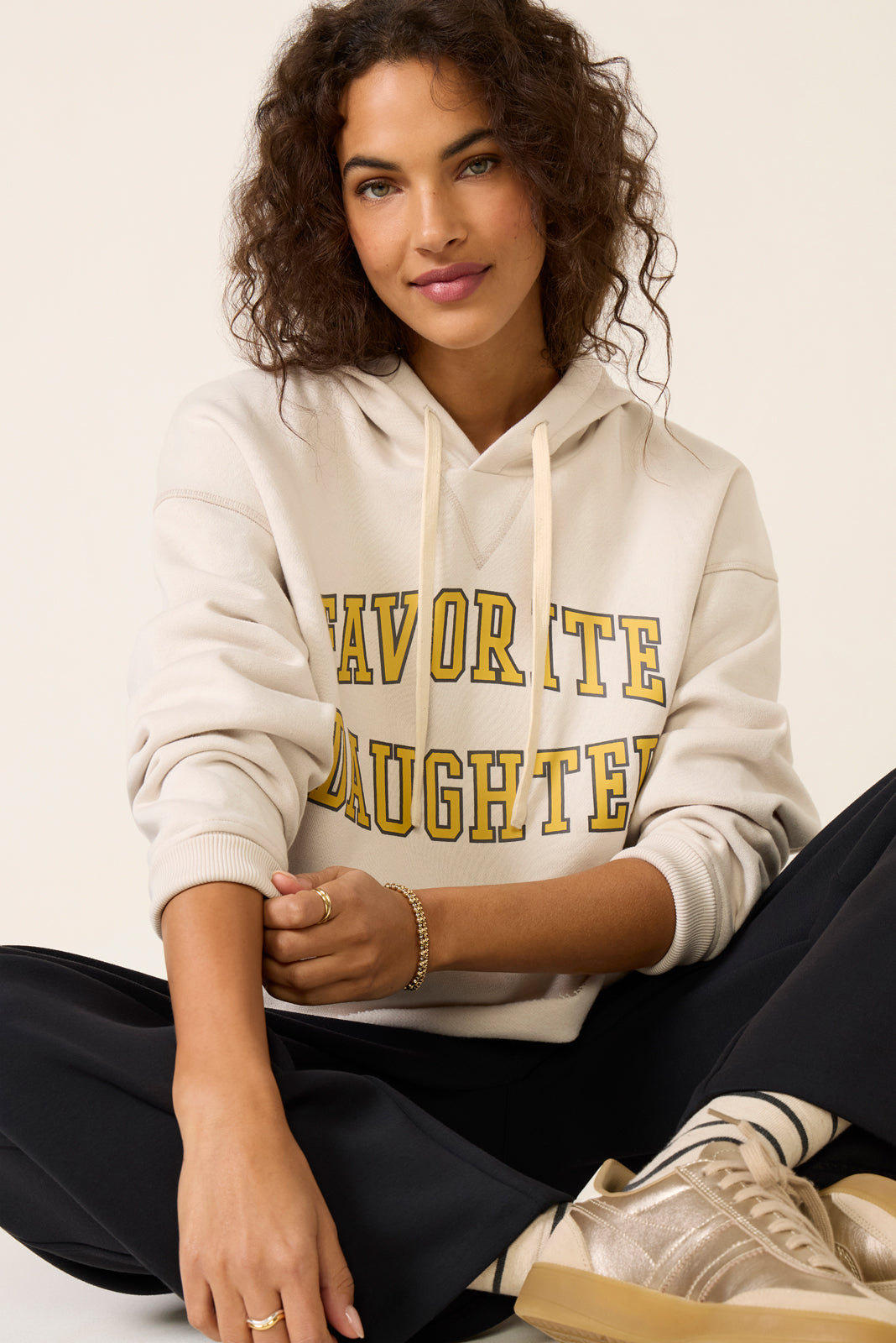 Women's The Cropped Collegiate Hoodie