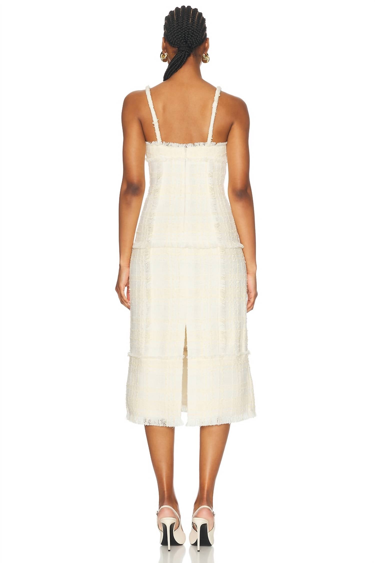 Vicci Dress In Ivory