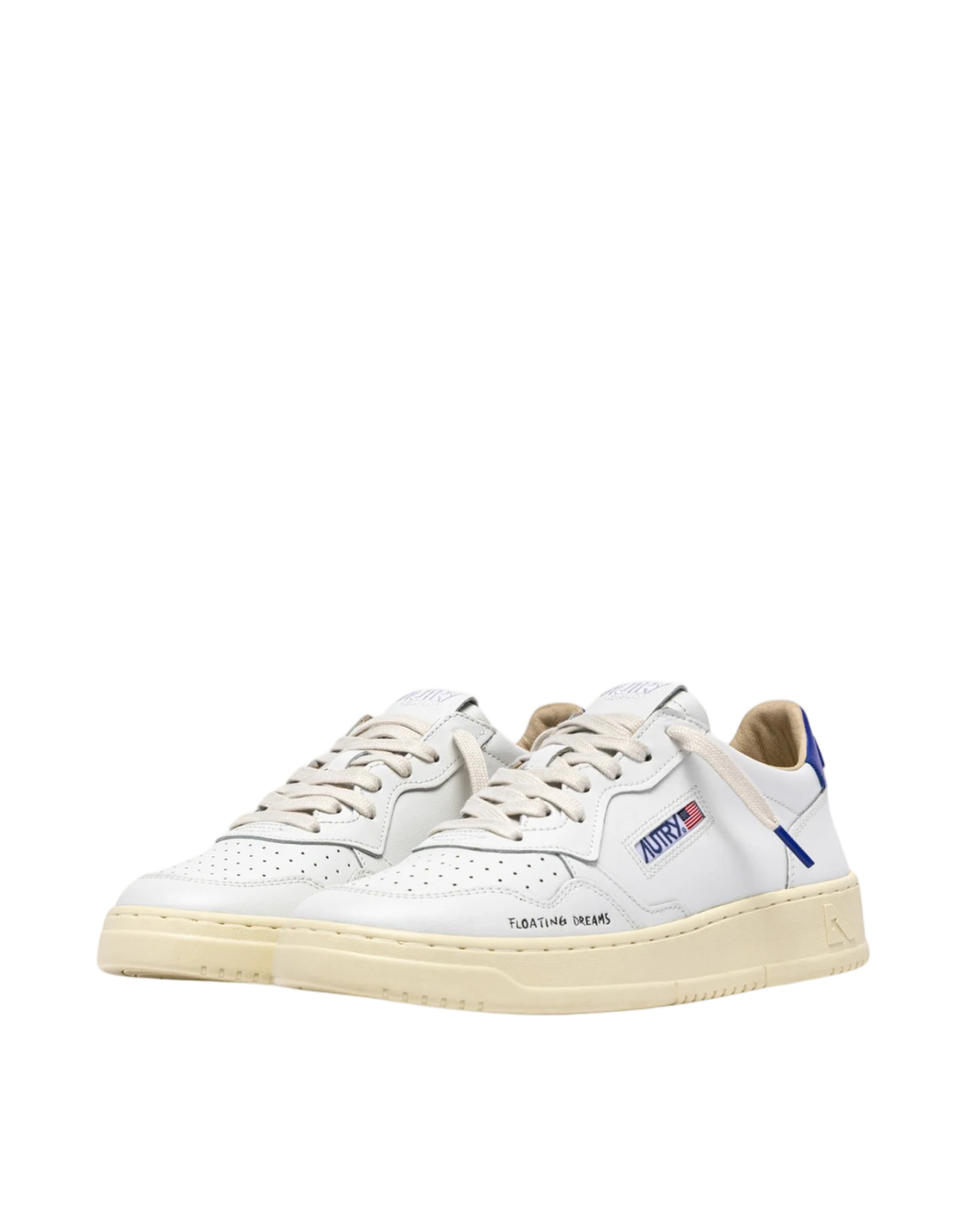 Medalist Low Men’s White/Blue Sneakers