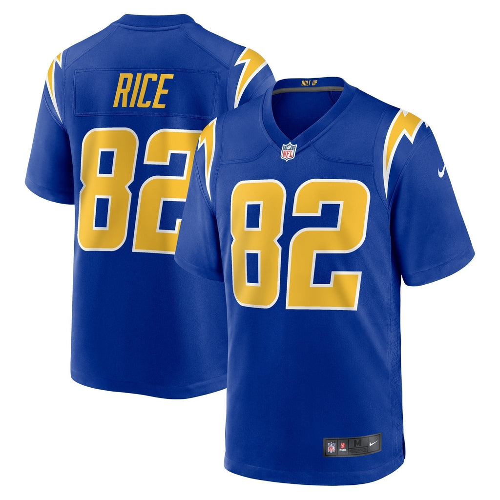 Brenden Rice Los Angeles Chargers Nike  2nd Alternate Game   Jersey - Royal