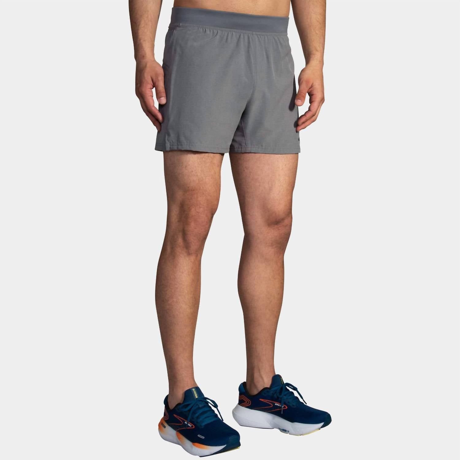 Sherpa 5" Shorts In Heather Charcoal
