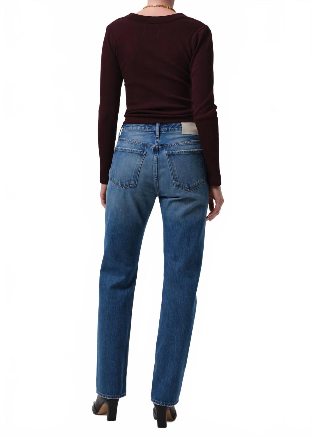 Zurie Straight Jean In Demi