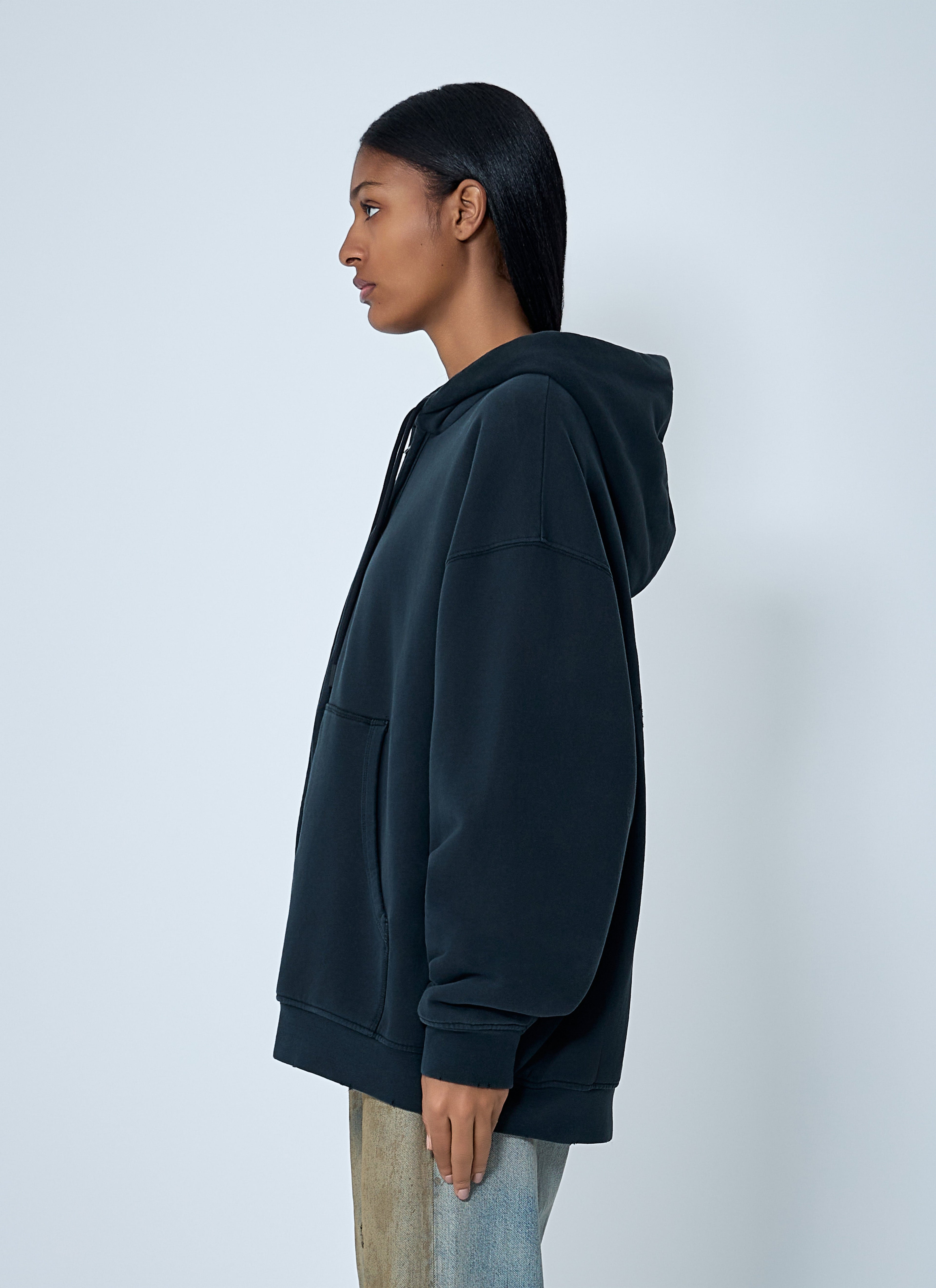Acne Studios Women Zip-Up Hooded Sweatshirt