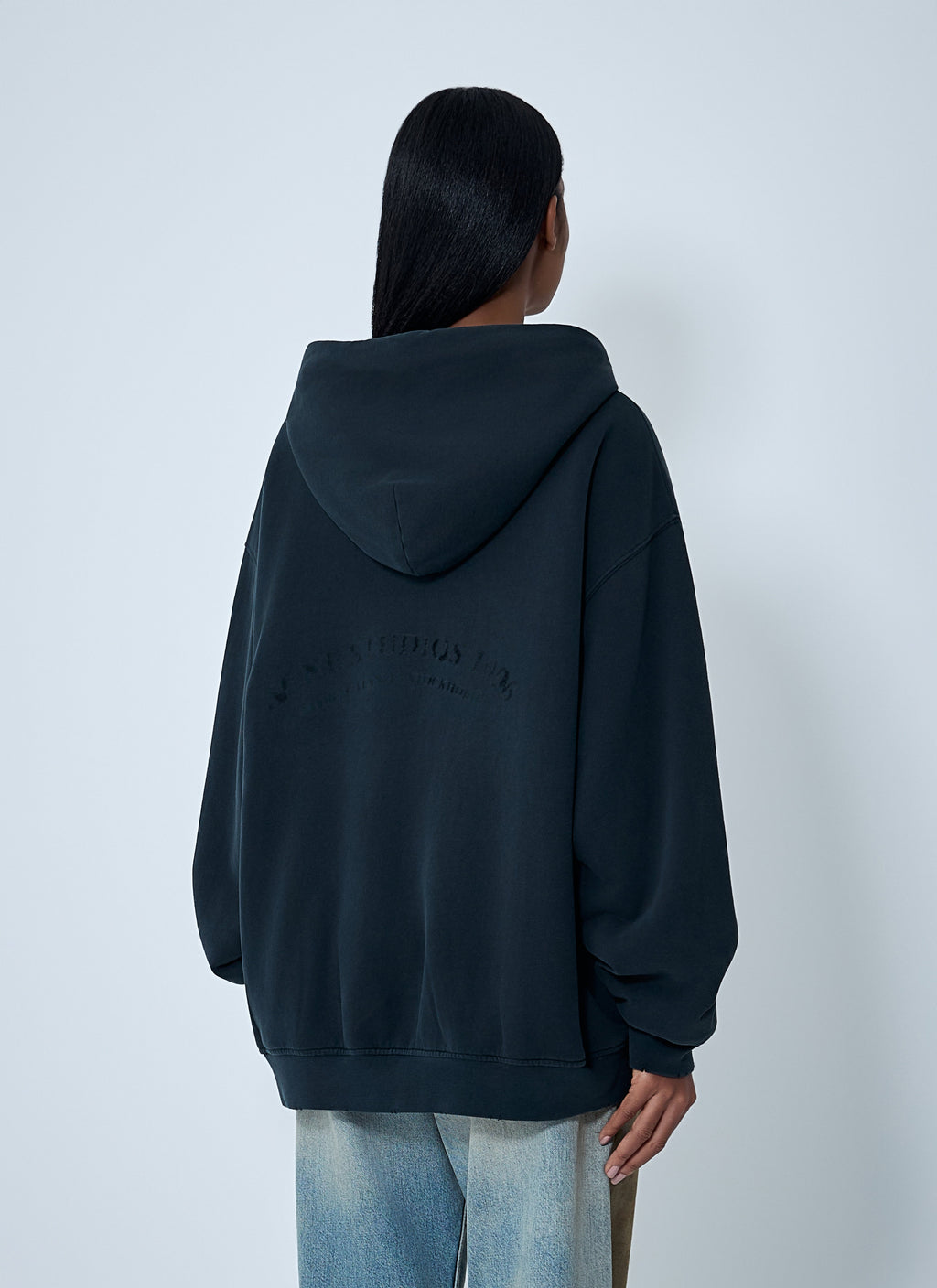 Acne Studios Women Zip-Up Hooded Sweatshirt