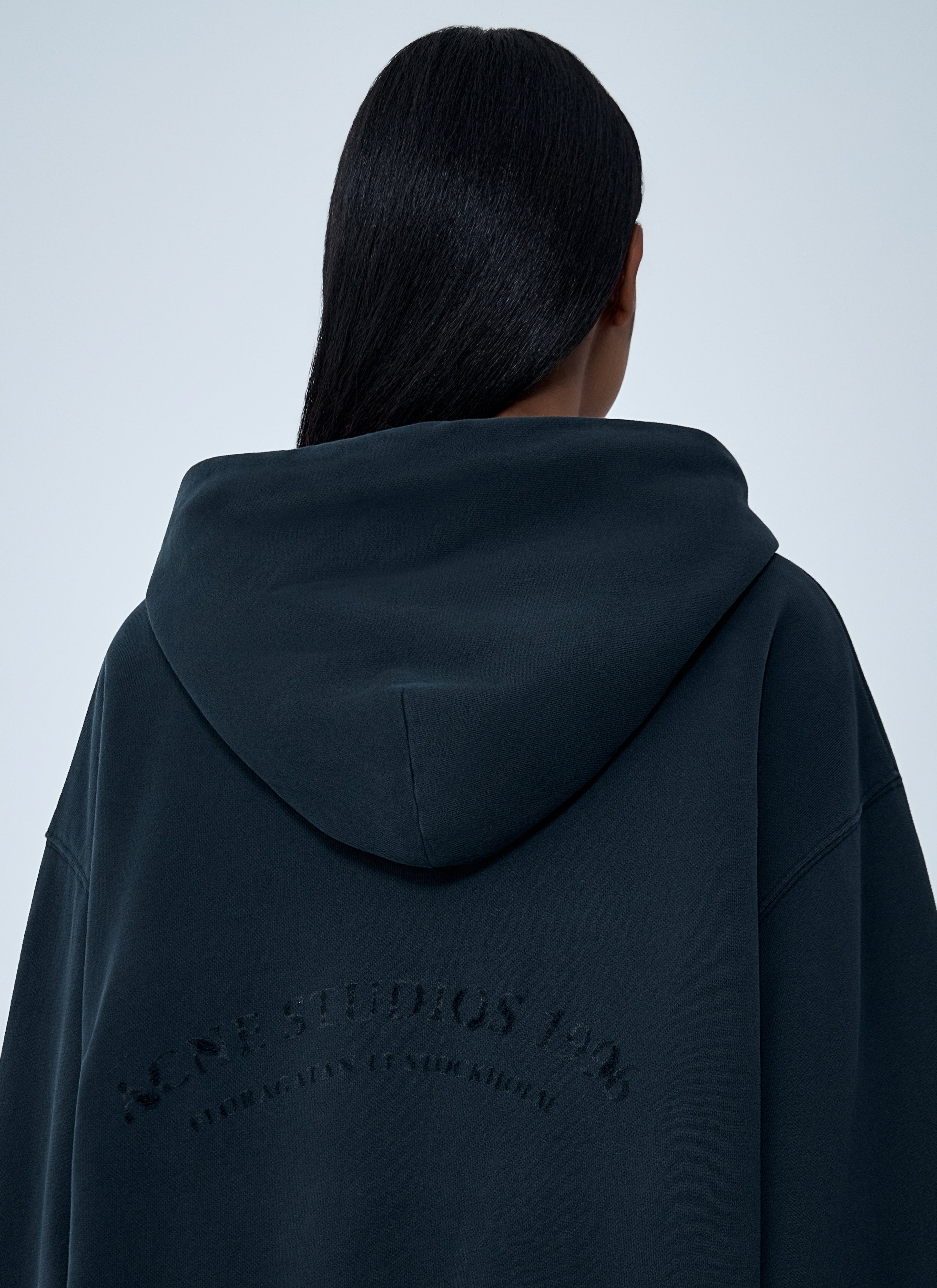 Acne Studios Women Zip-Up Hooded Sweatshirt