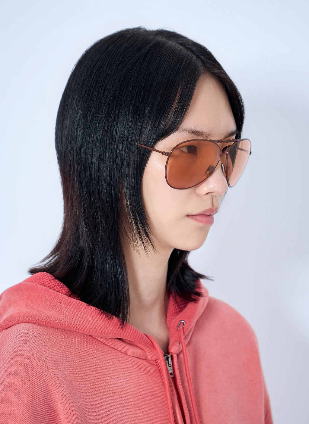 Acne Studios Women Metal Aviator Sunglasses