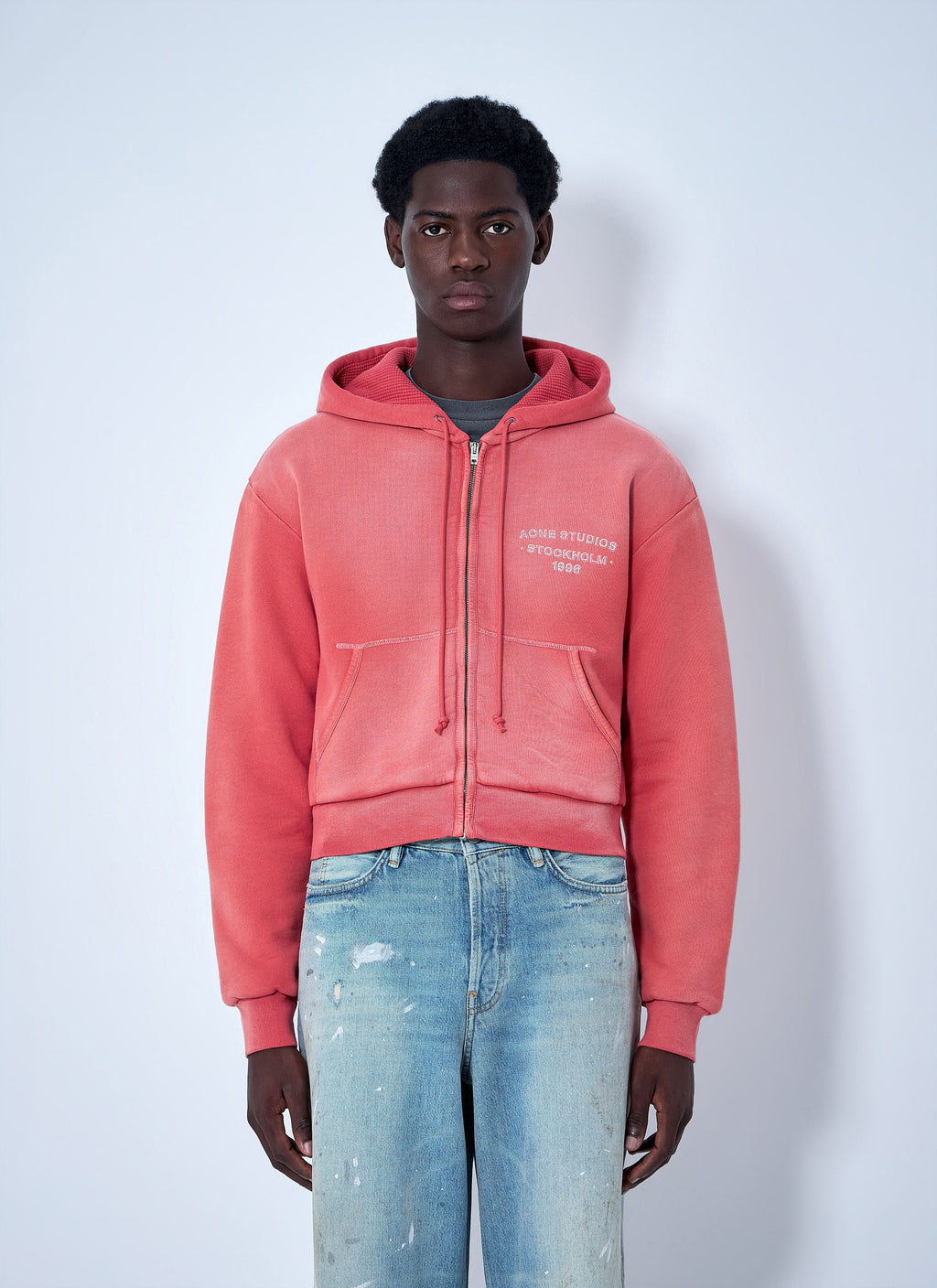Acne Studios Women Zip-Up Hoodie