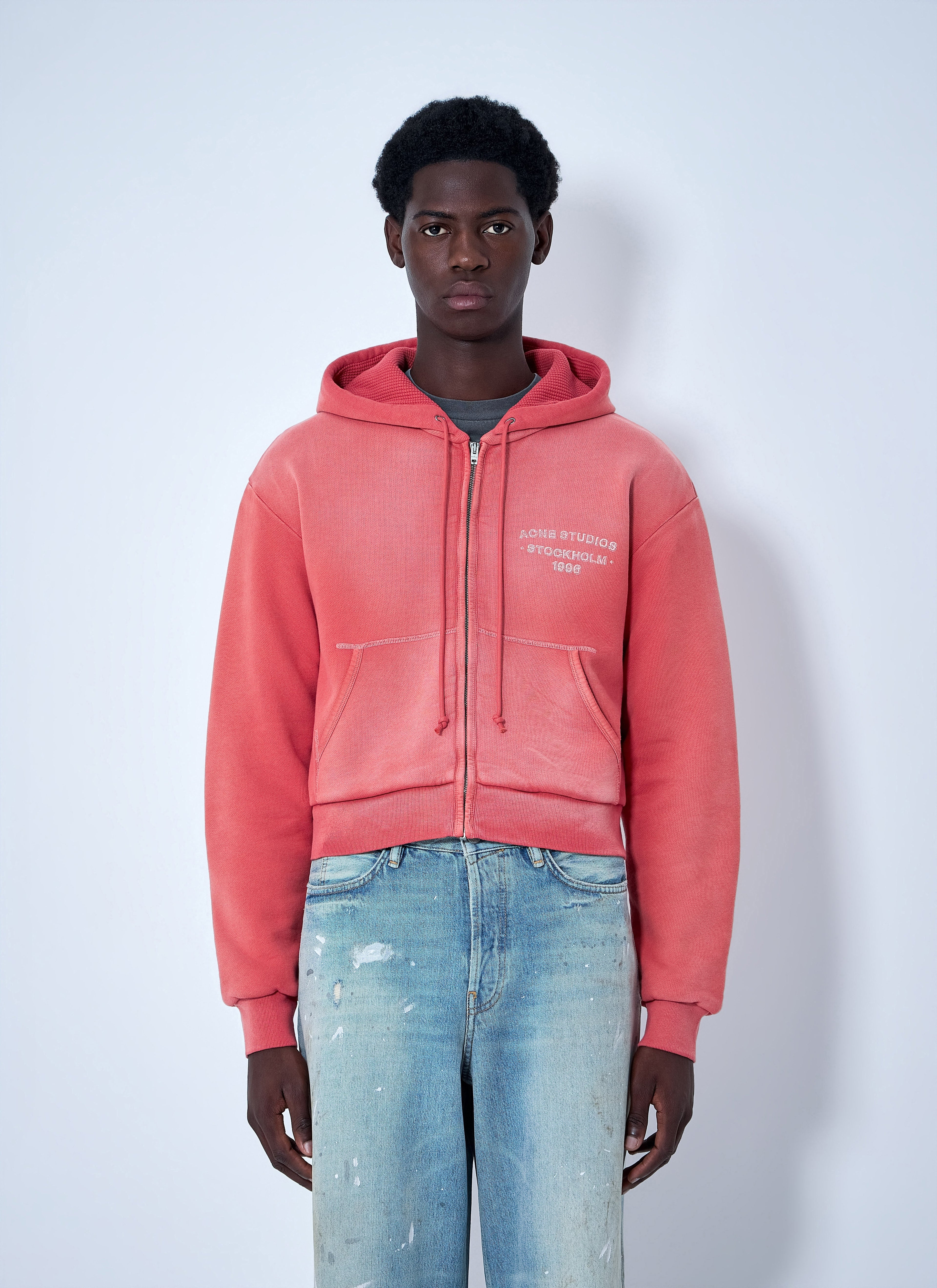 Acne Studios Women Zip-Up Hoodie