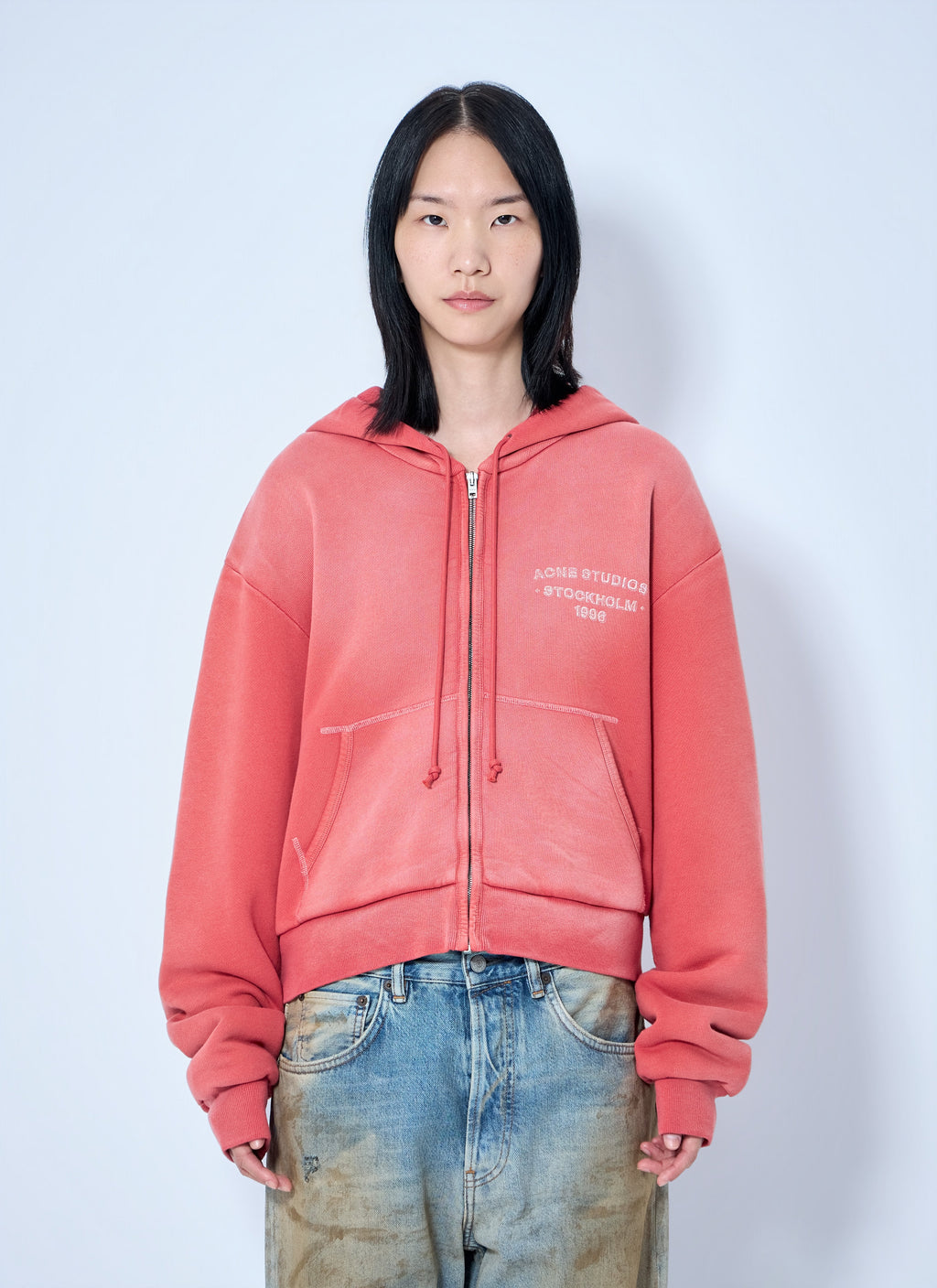 Acne Studios Women Zip-Up Hoodie