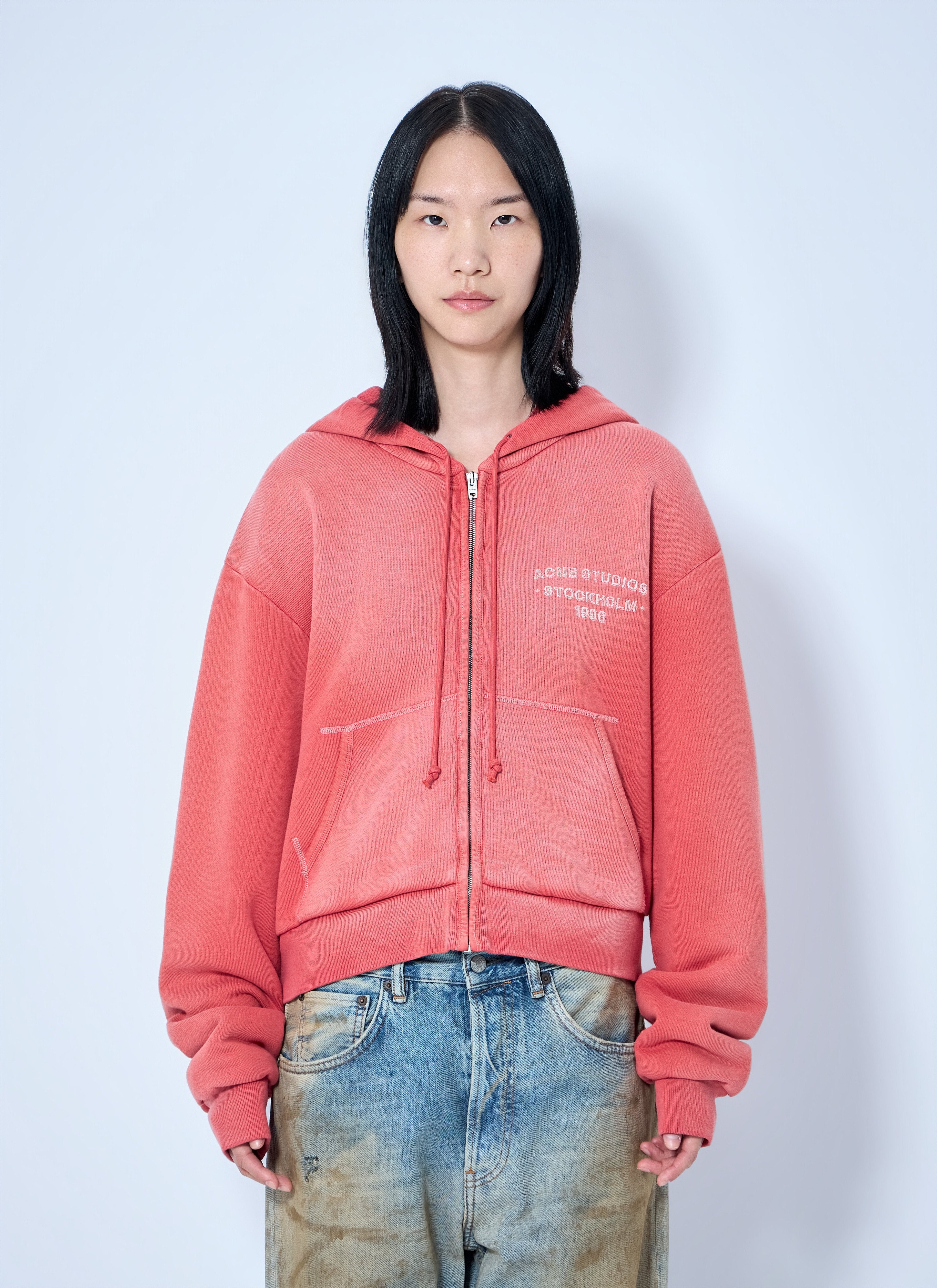 Acne Studios Women Zip-Up Hoodie