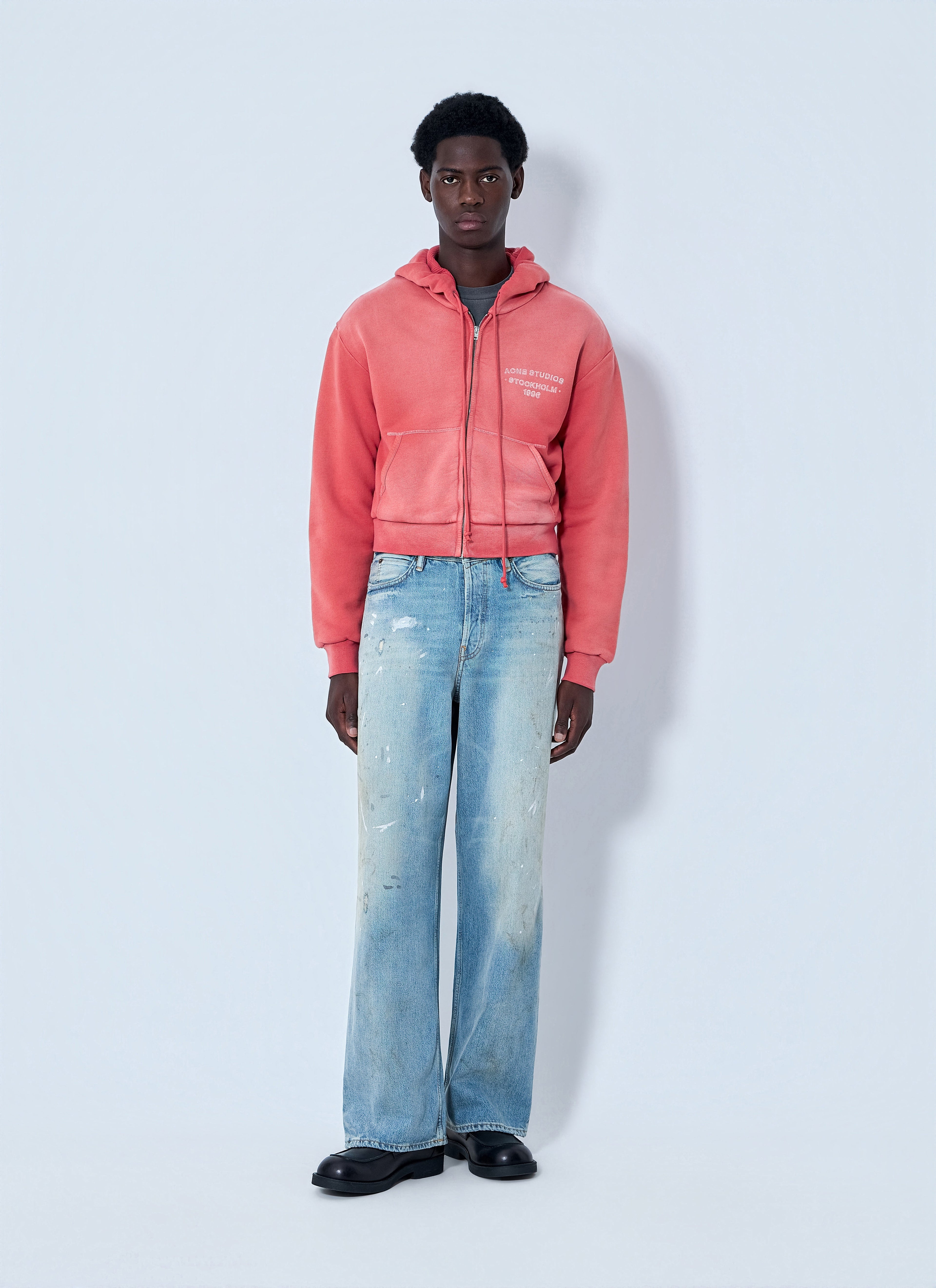 Acne Studios Women Zip-Up Hoodie