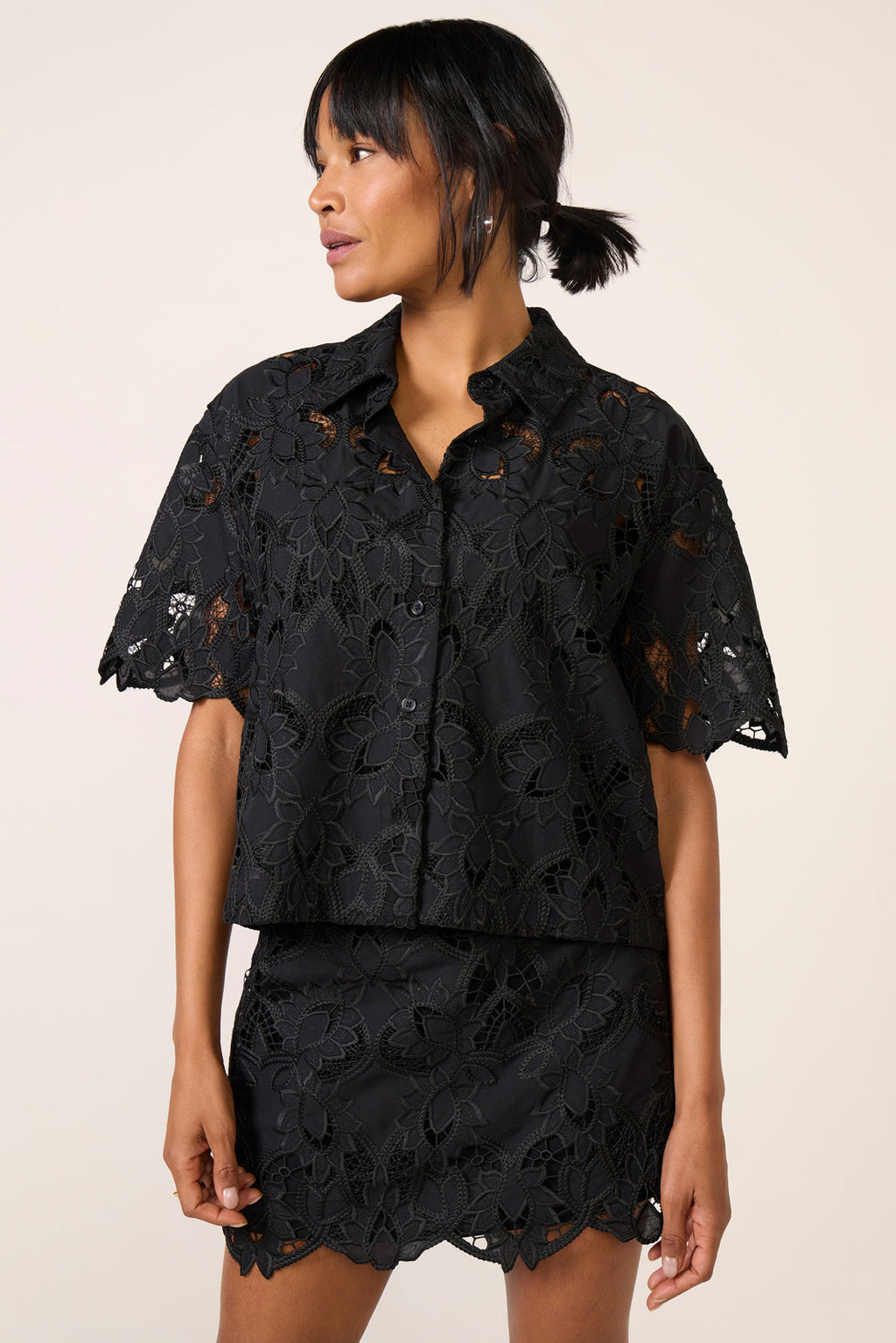 Women's Midnight Lace Top