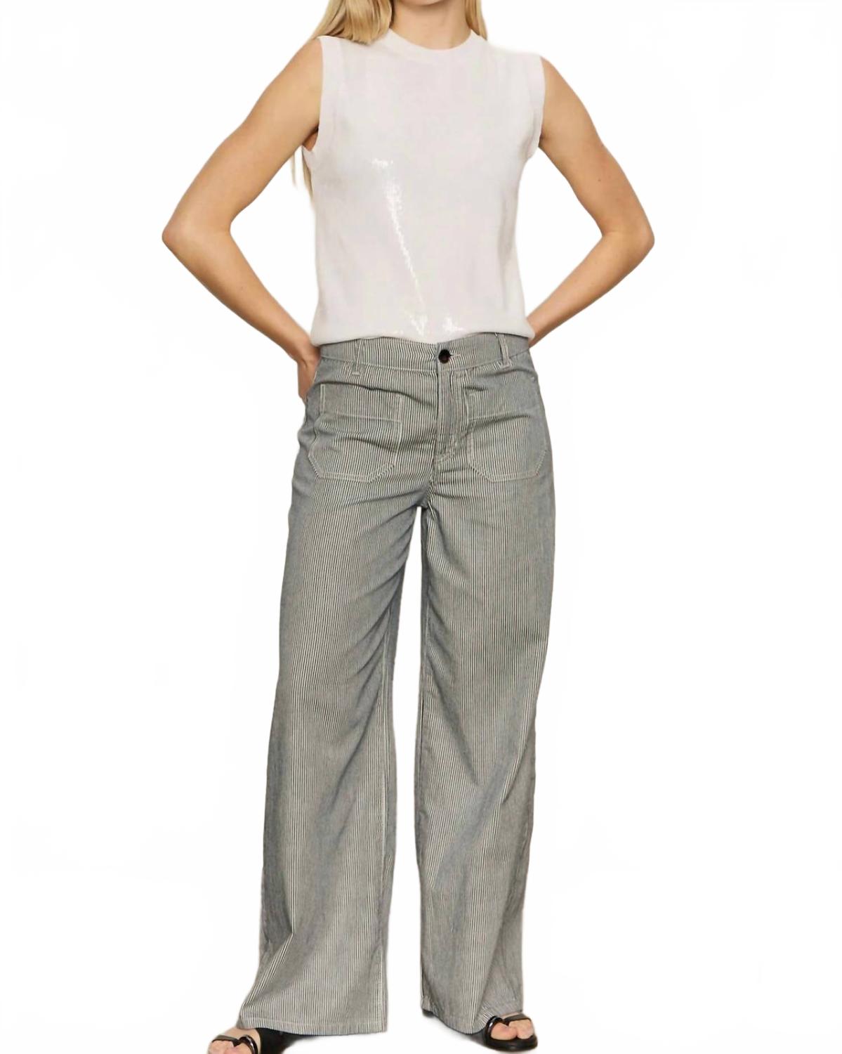 Marine Pants In Yacht Stripe