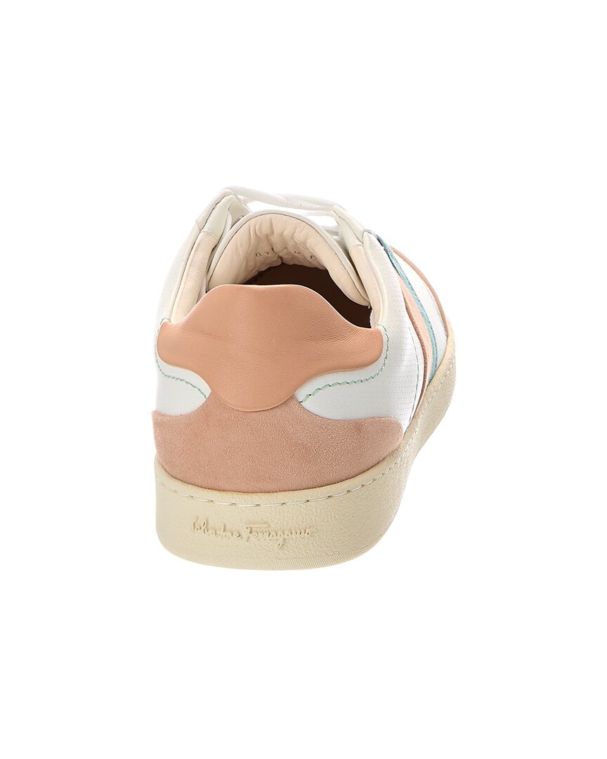 Ferragamo Garda Low Leather Sneaker
