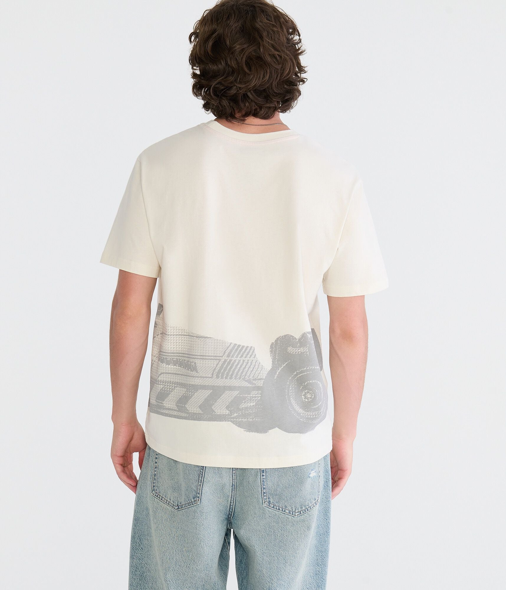 Aeropostale Formula 1 Wraparound Car Relaxed Graphic Tee