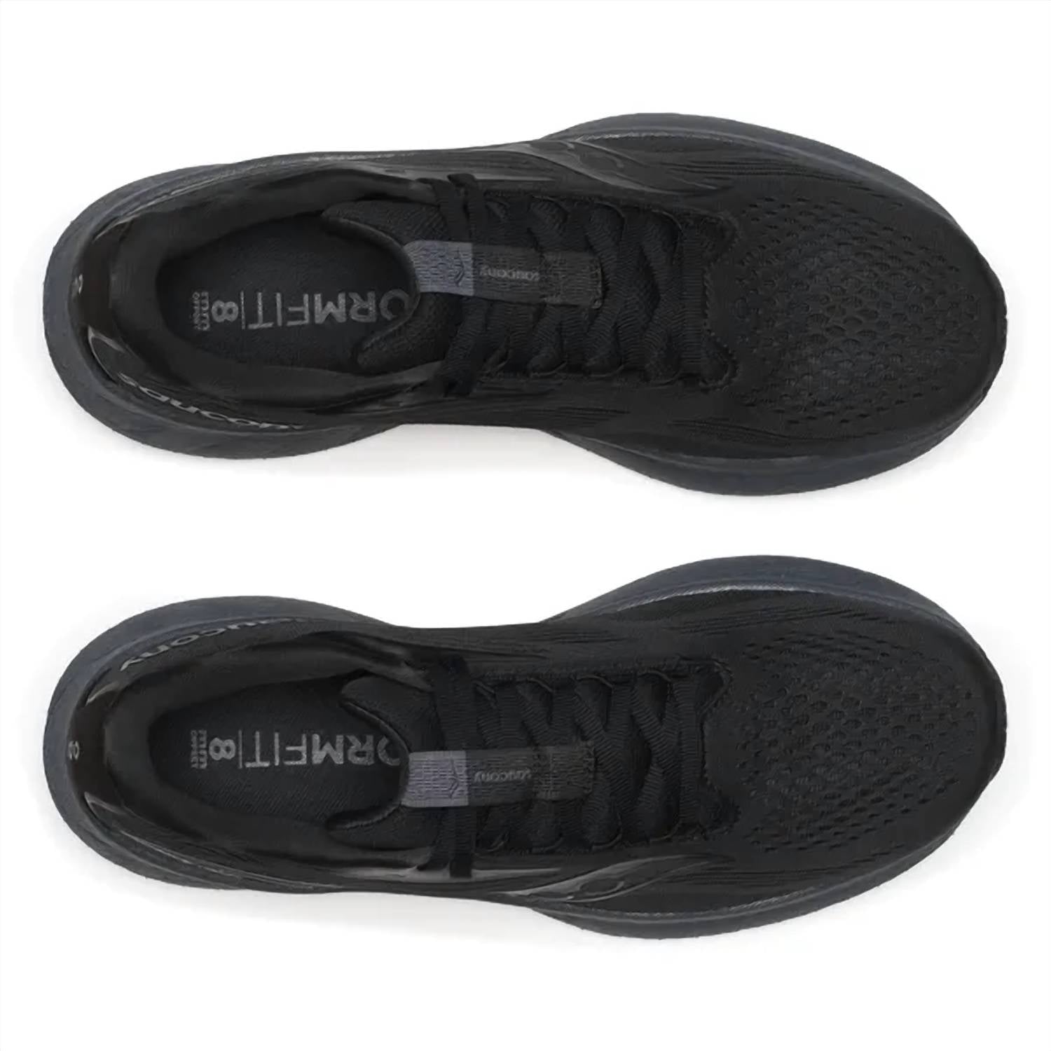 Men's Ride 18 Running Shoes In Black Shadow