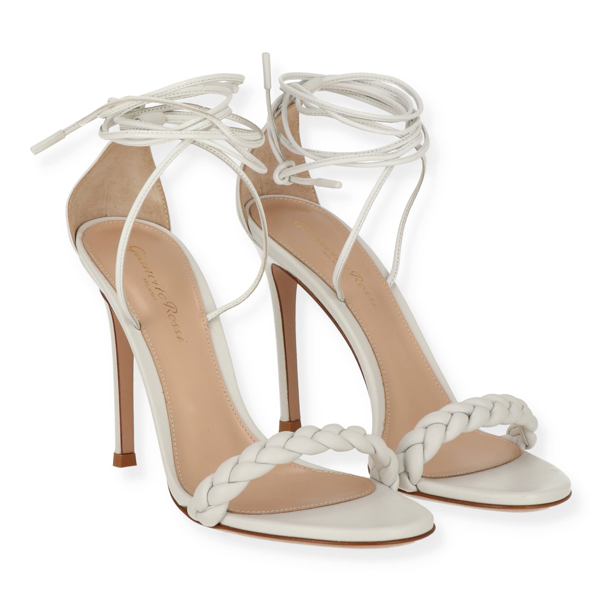 Gianvitto Rossi Womens White Sandal