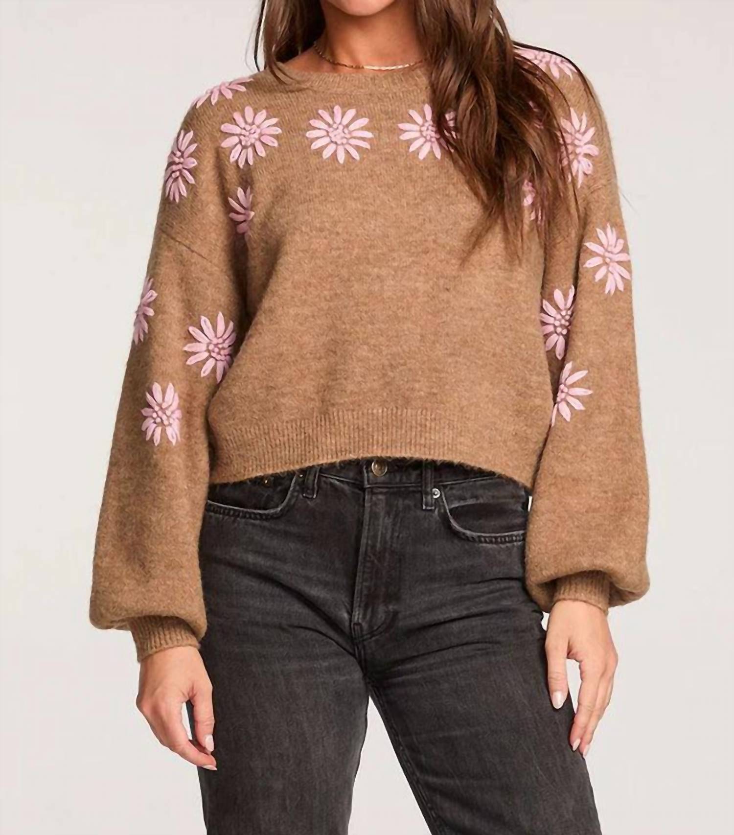 Mimi Sweater In Chai