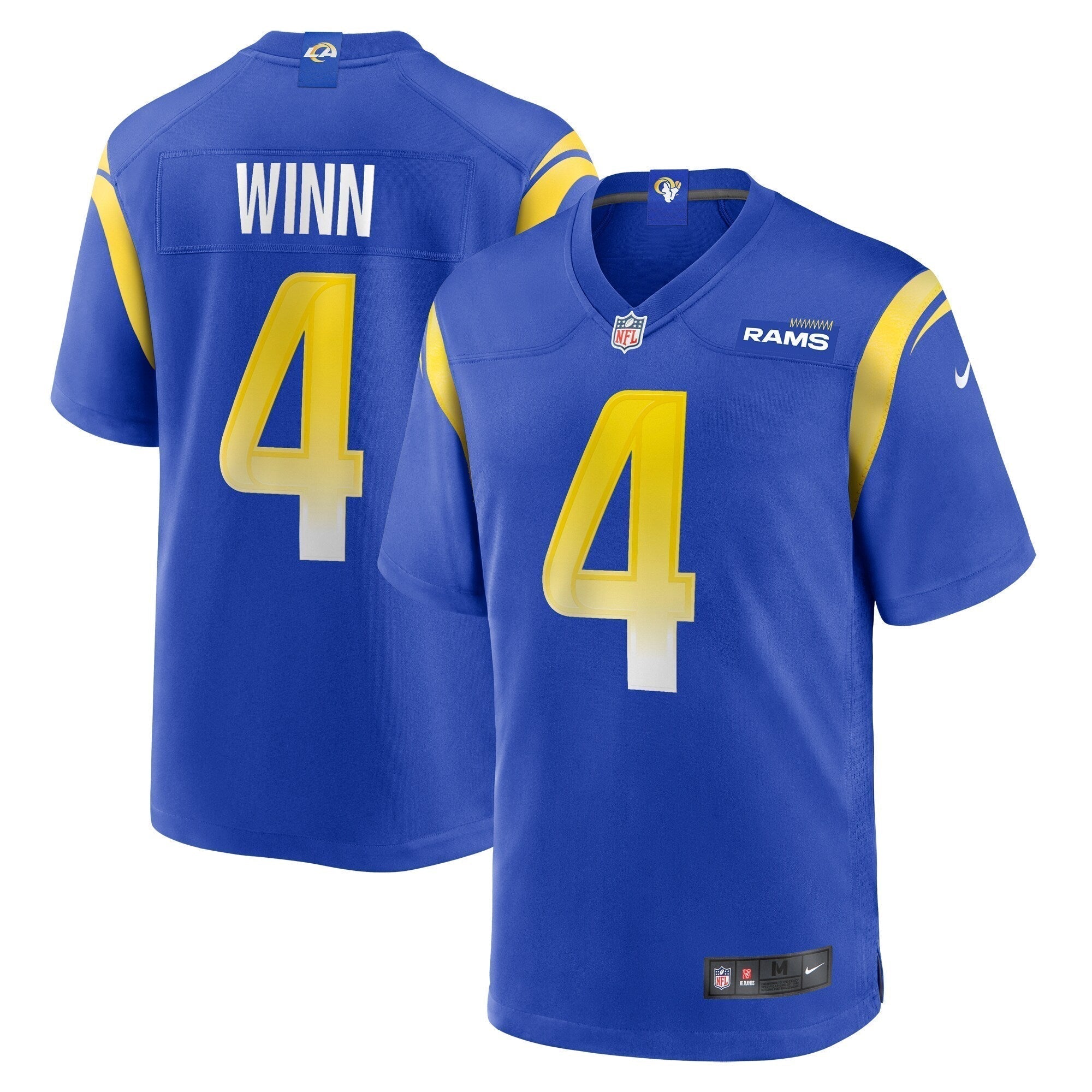 Dresser Winn Los Angeles Rams Nike Team Game Jersey -  Royal