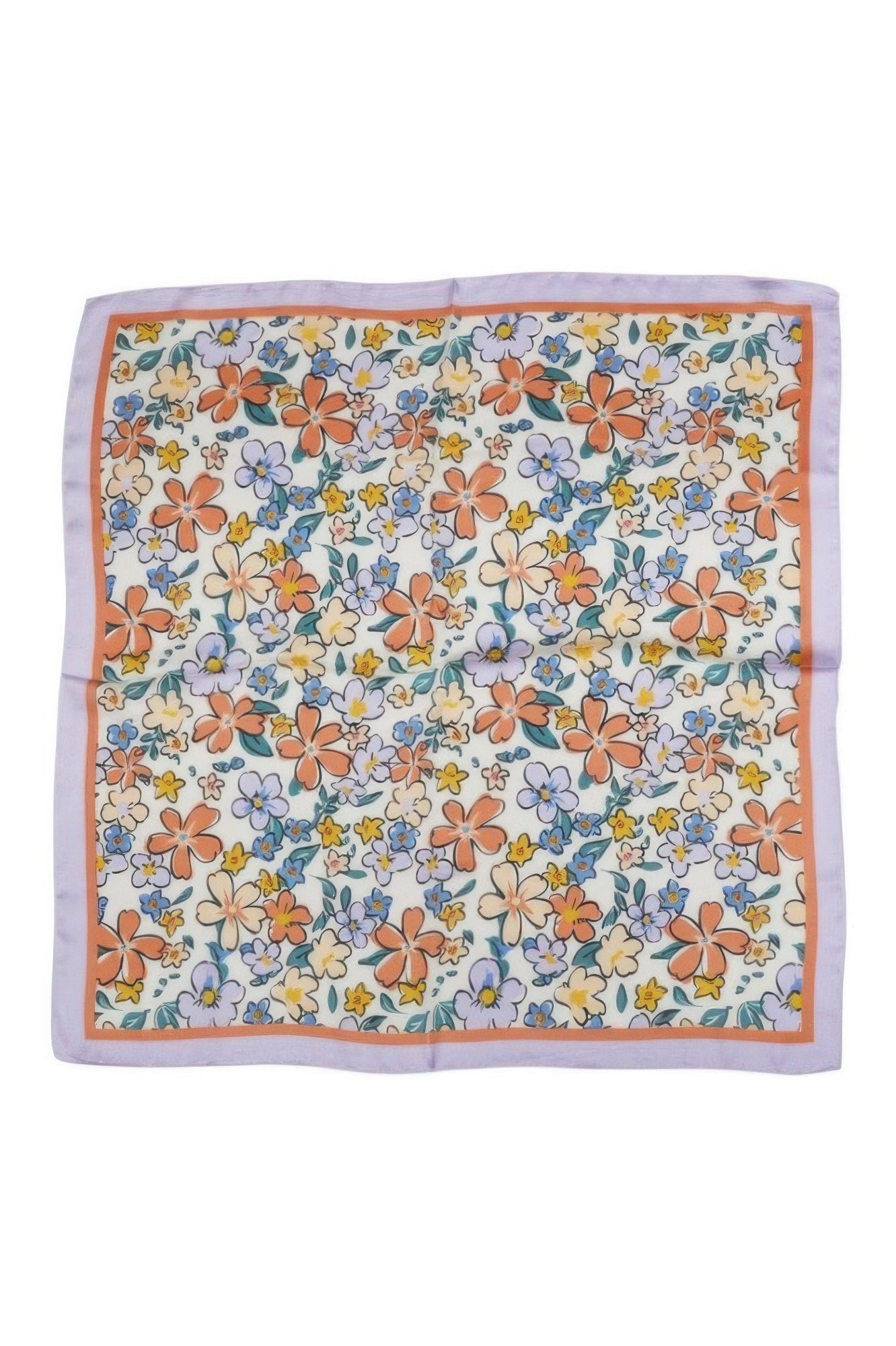 Flower Pattern Fashion Bandana
