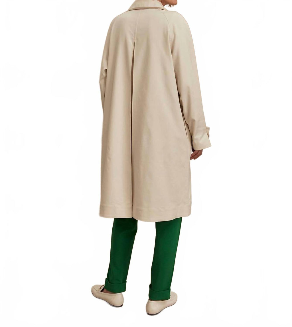 Stamford Car Coat In Birch
