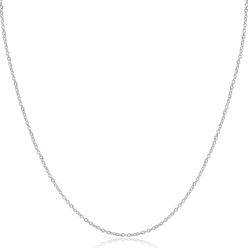 14k Gold 18" Round Wheat Cable Chain