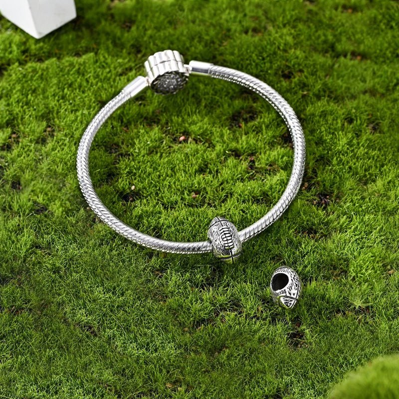 American Football Ball Charm