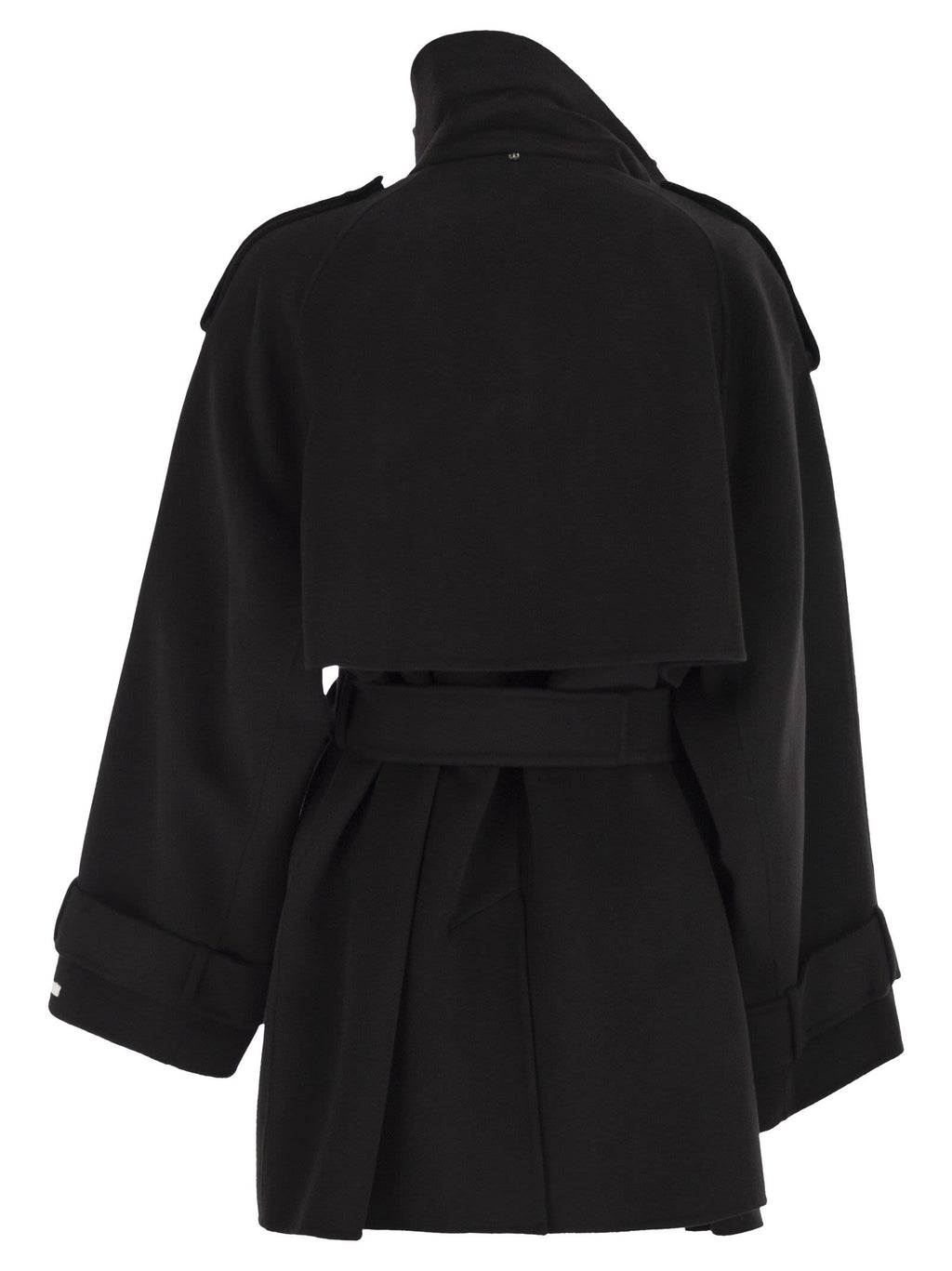 Sportmax Women Bouquet1234 - Short Wool Trench Coat